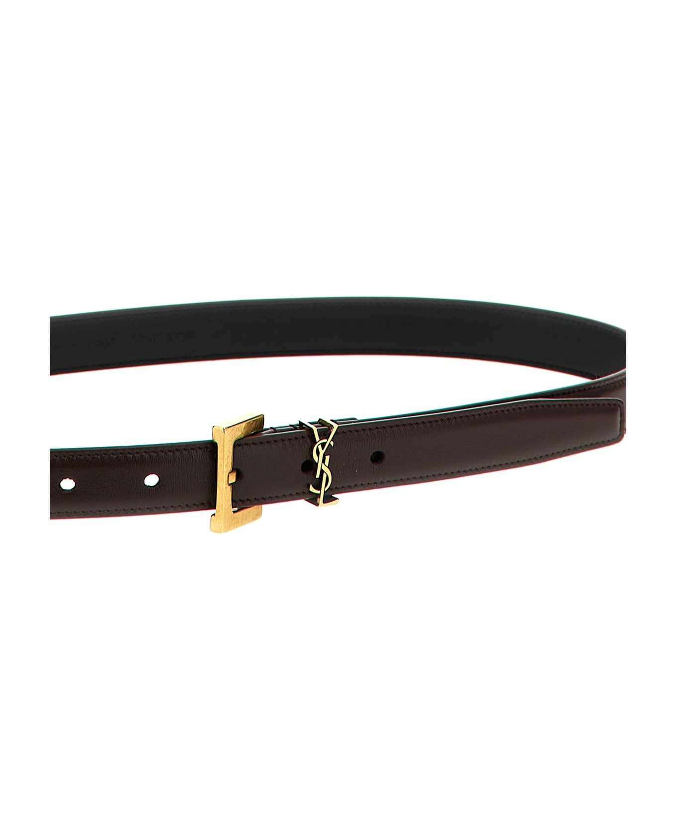 Saint Laurent 
cassandre
 Belt - RED TAN