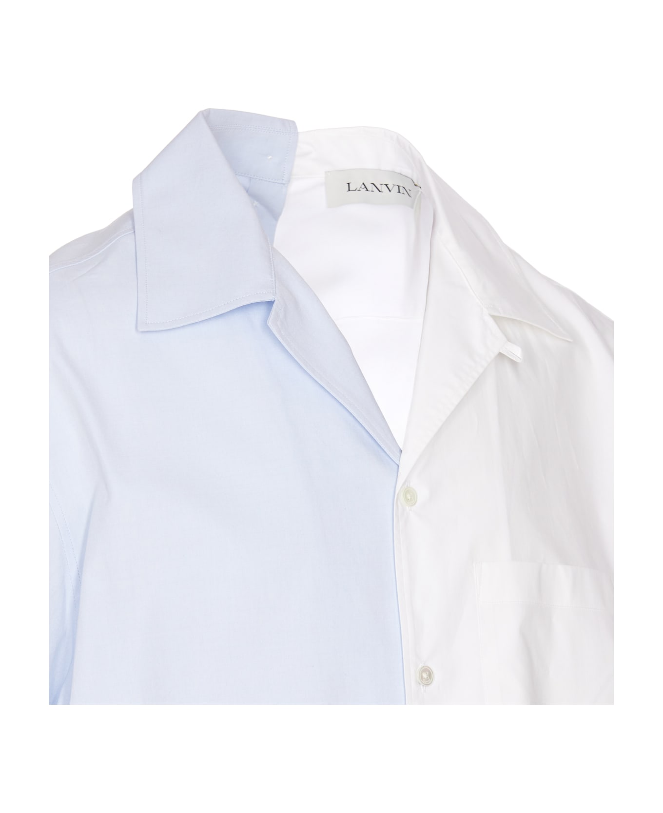Lanvin Bycolor Shirt - Blue
