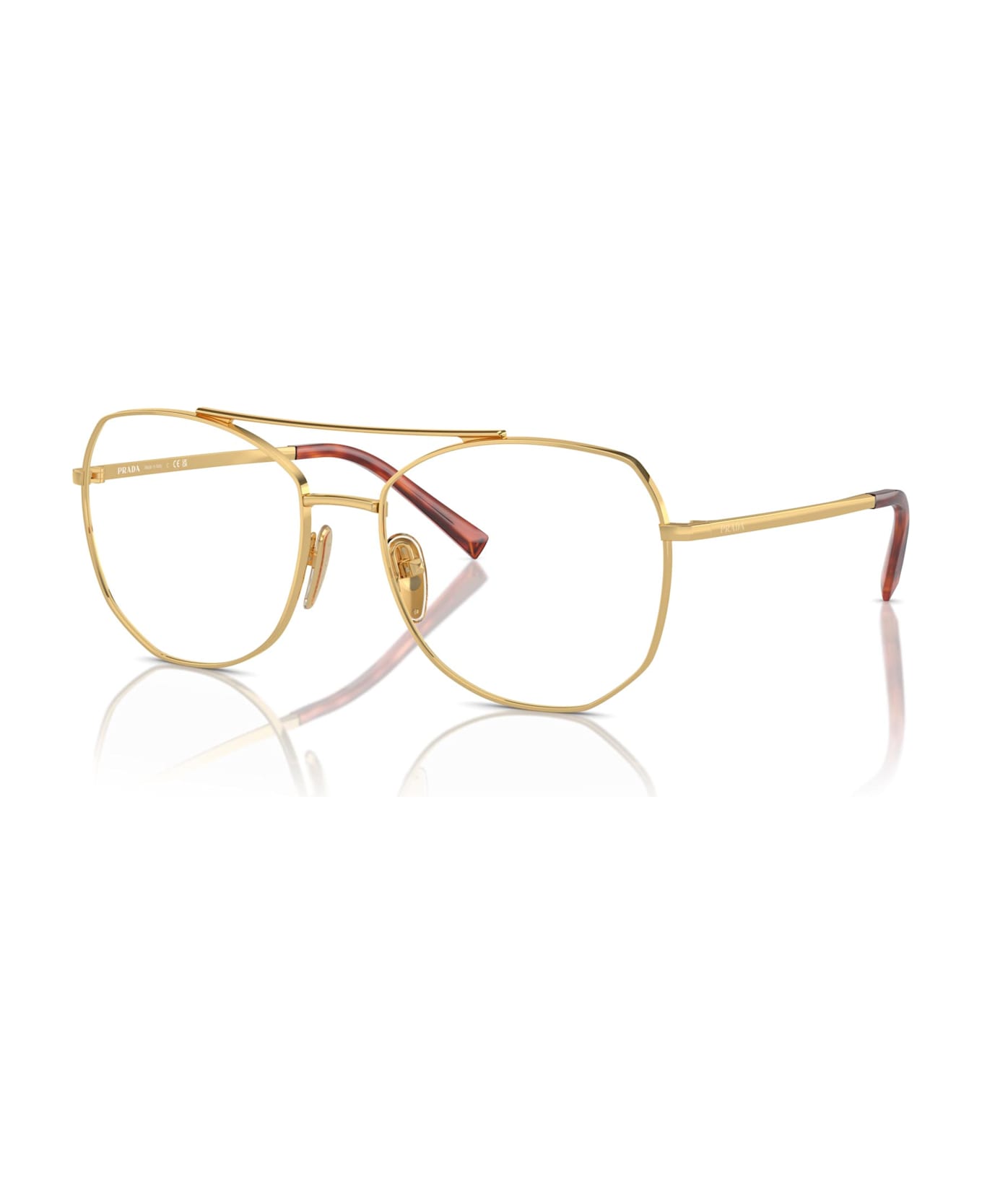 Prada Eyewear Glasses - Oro アイウェア