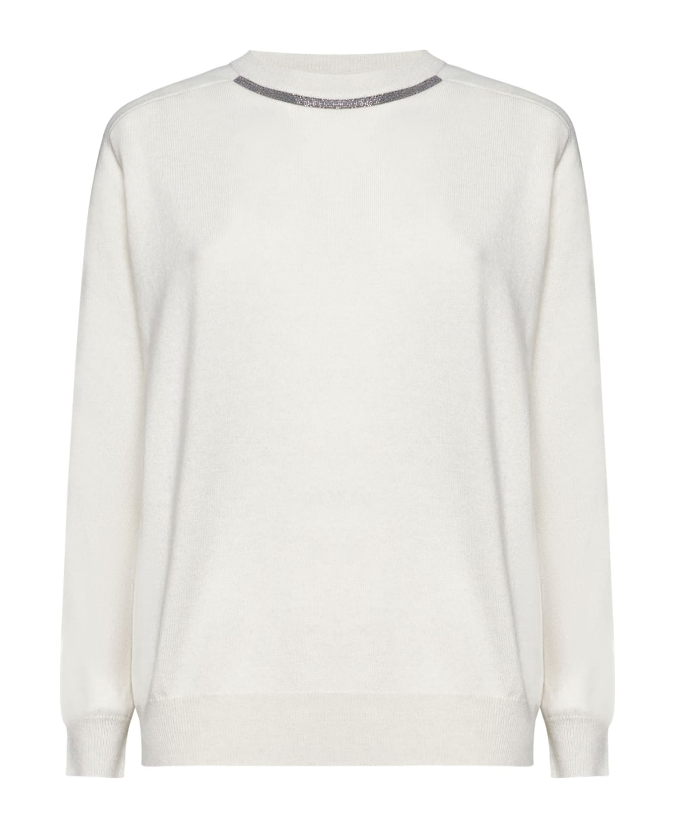 Brunello Cucinelli Sweater - White フリース