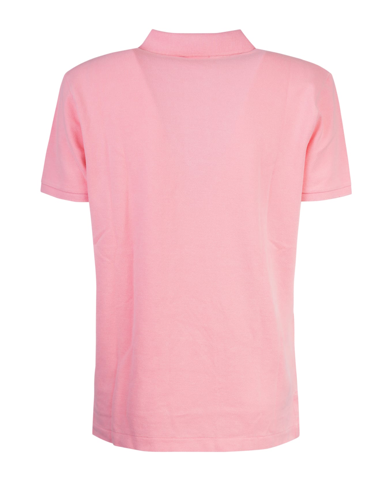 Ralph Lauren Logo Polo Shirt - Ribbon Pink