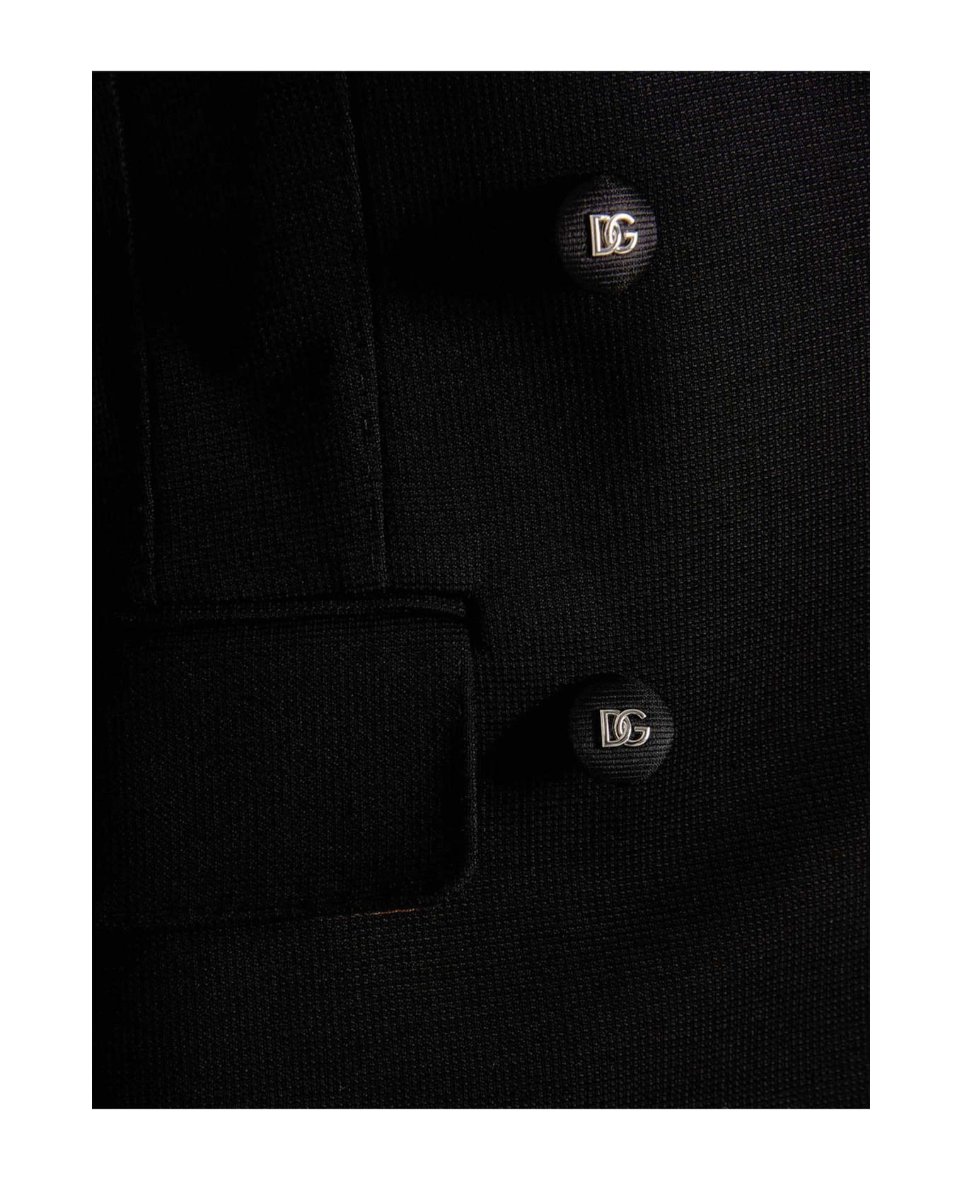 Dolce & Gabbana Milan Point Blazer Jacket - Black  