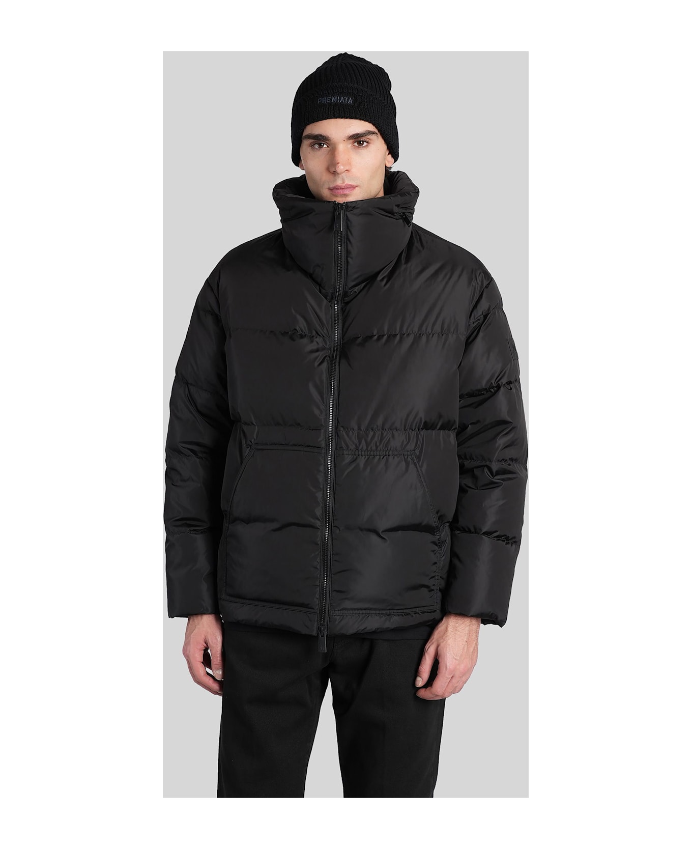Premiata Puffer In Black Nylon - black