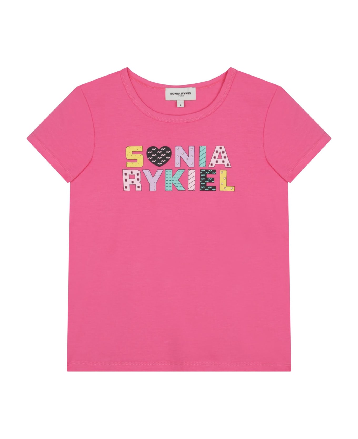 Sonia Rykiel Printed T-shirt - Fucsia
