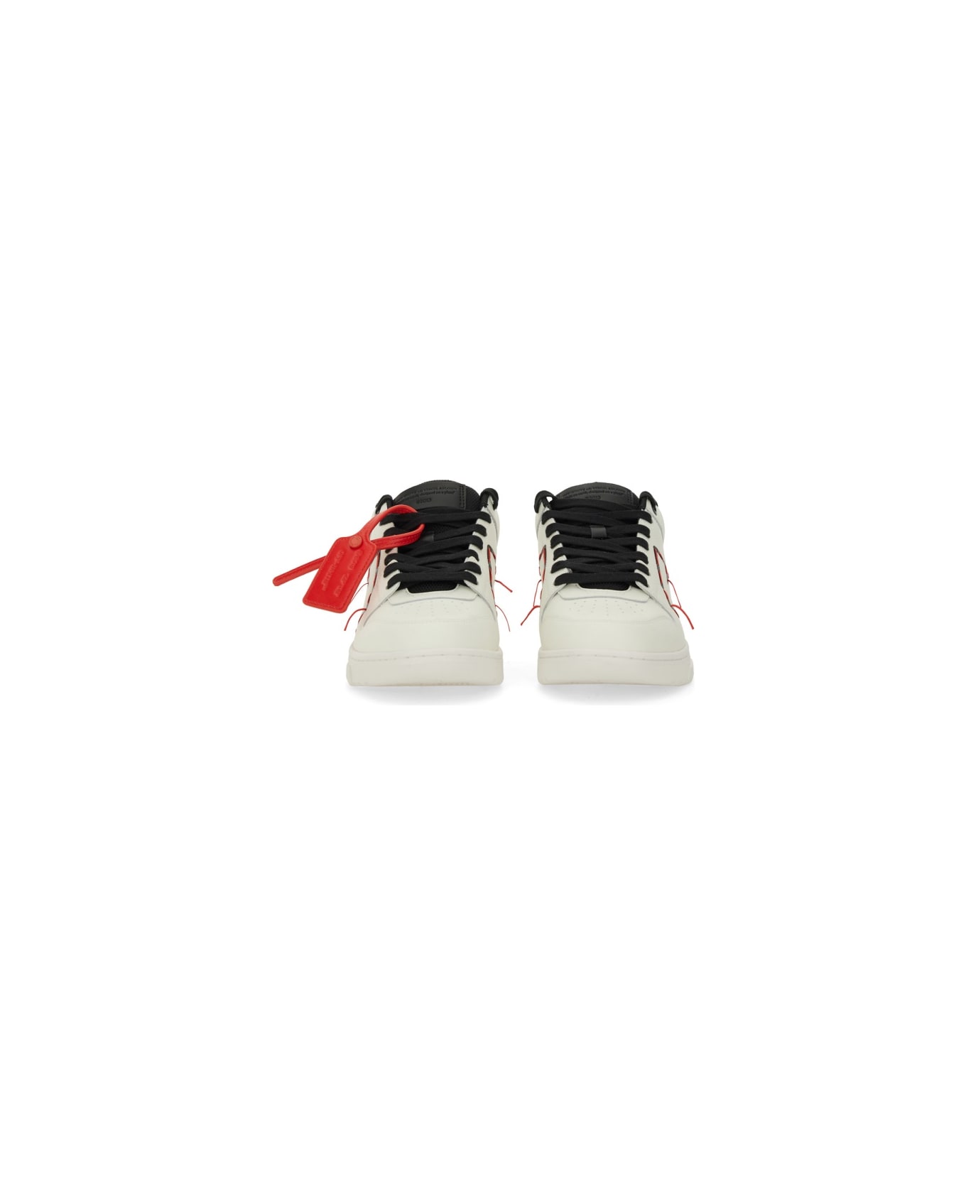 Off-White Leather Sneaker - WHITE