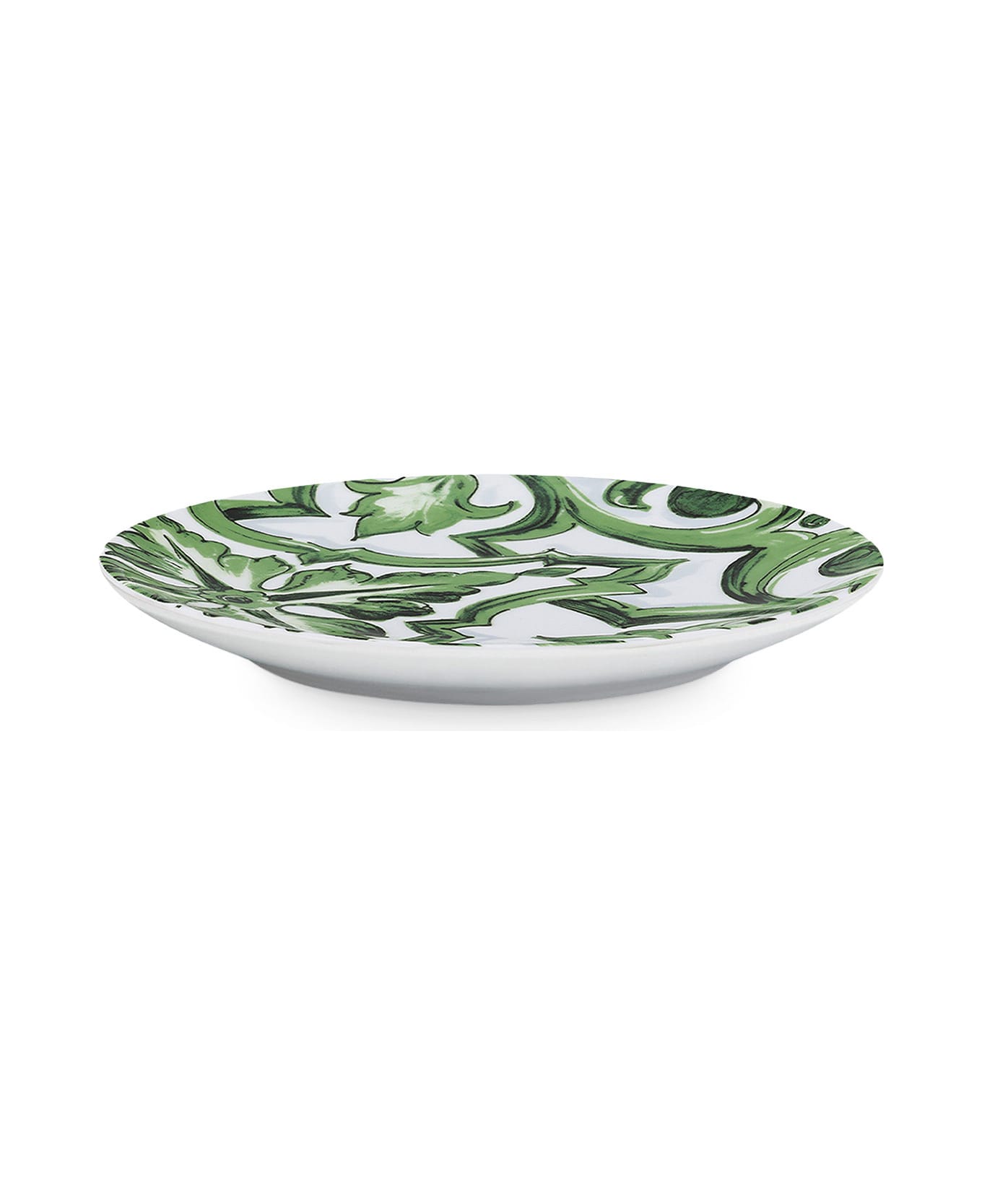 Dolce & Gabbana Set 2 Fruit Plates - Bianco e Verde