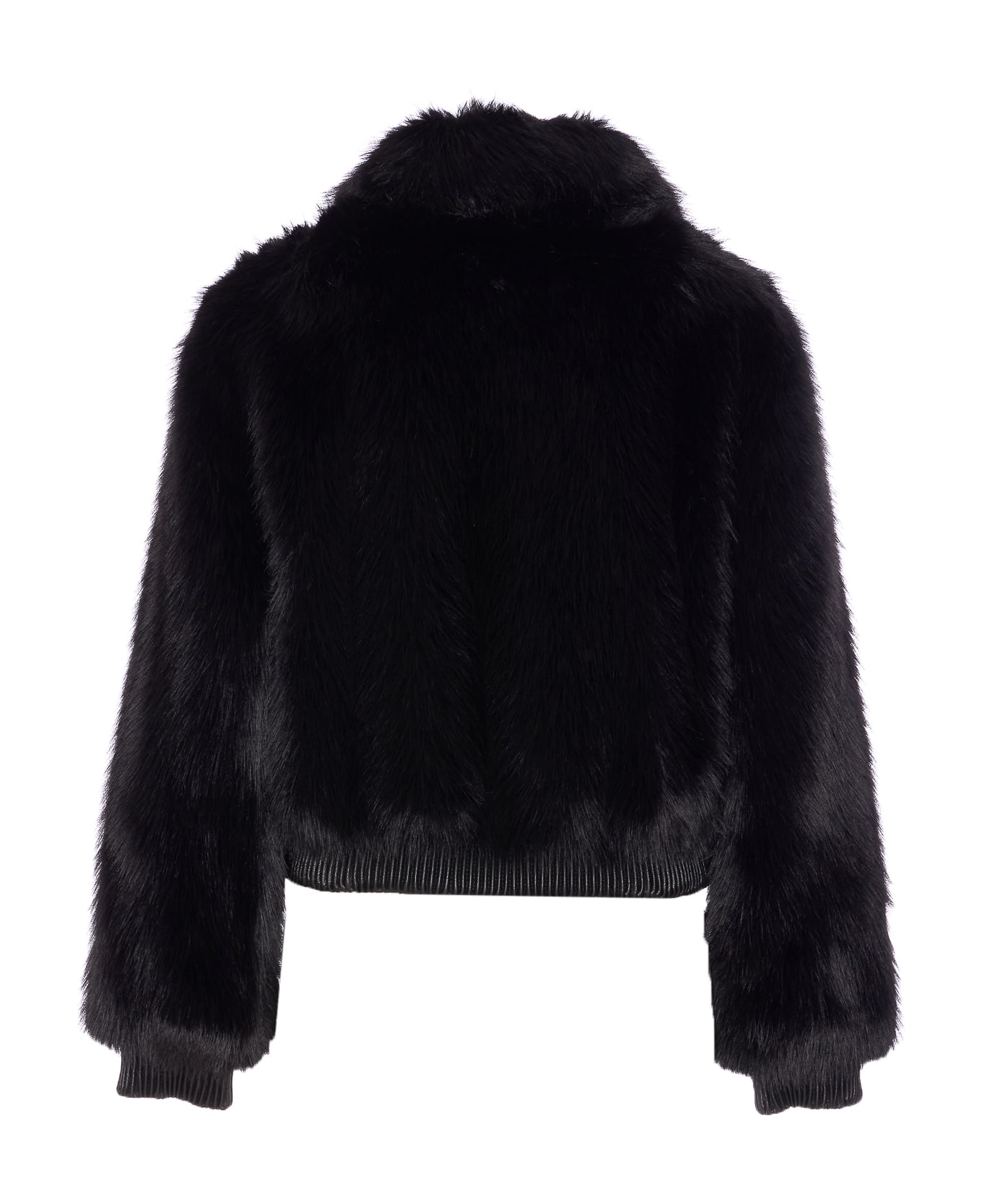 Liu-Jo Faux Fur Jacket - Black