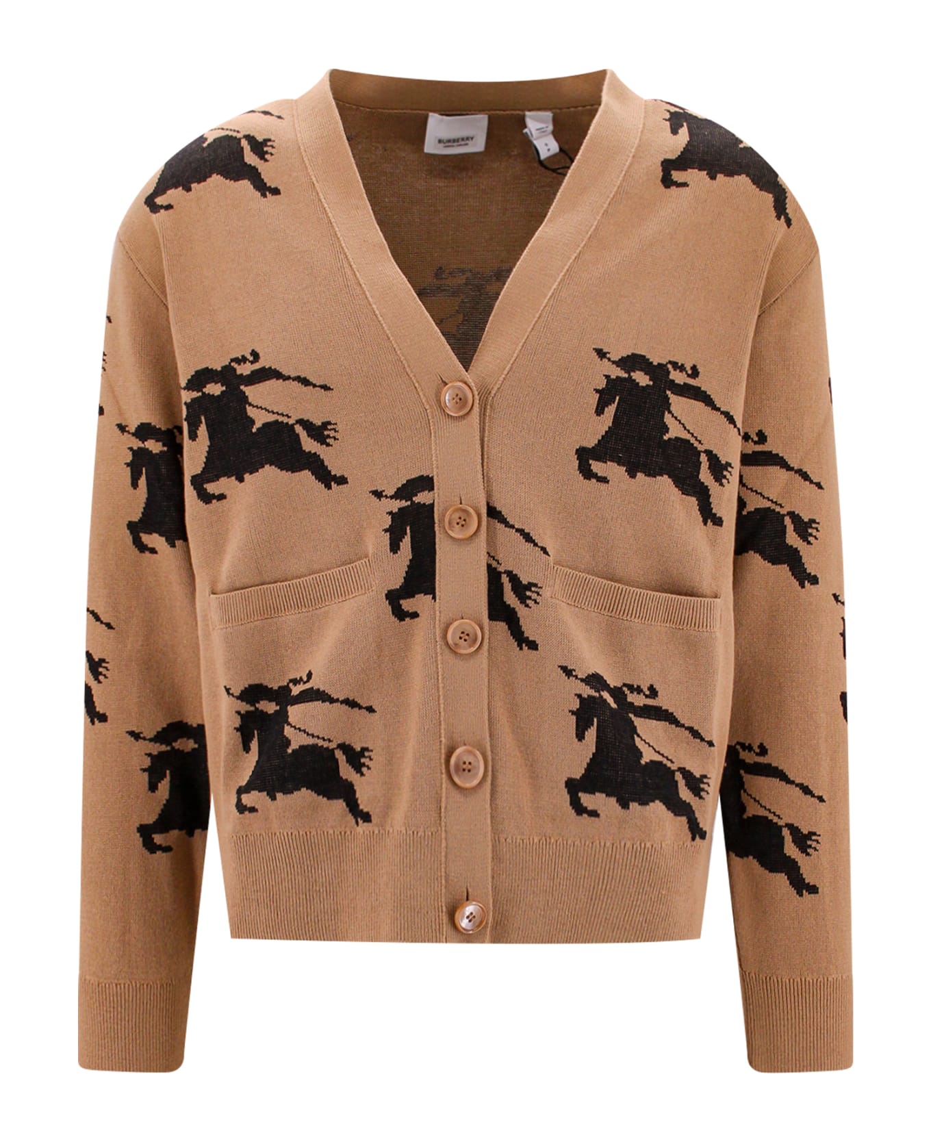 Burberry hot sale print cardigan