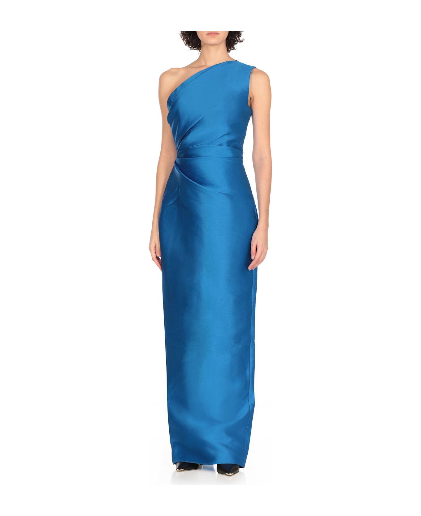 Solace London Kira Maxi Dress - Blue