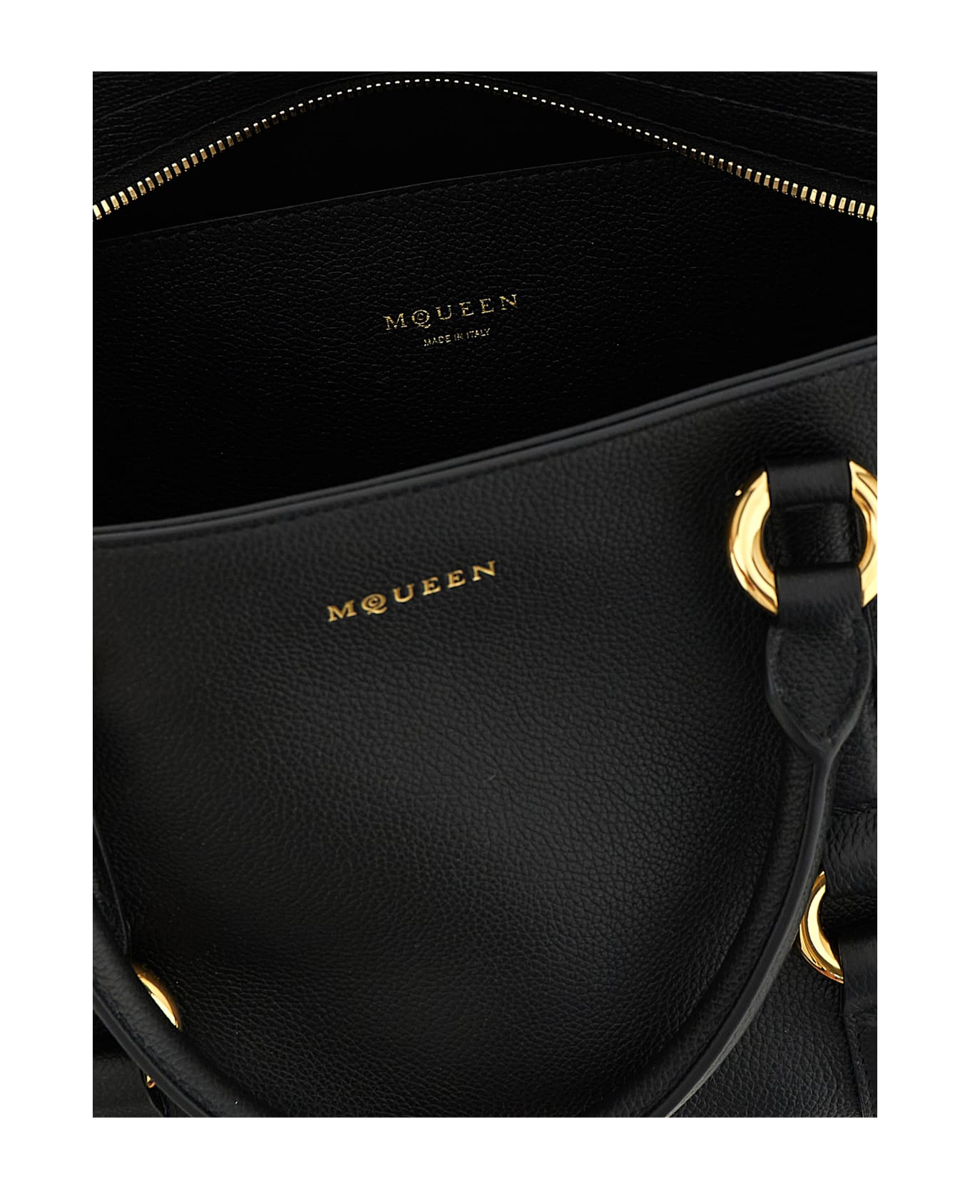 Alexander McQueen 
farrington
 Handbag - BLACKGOLD