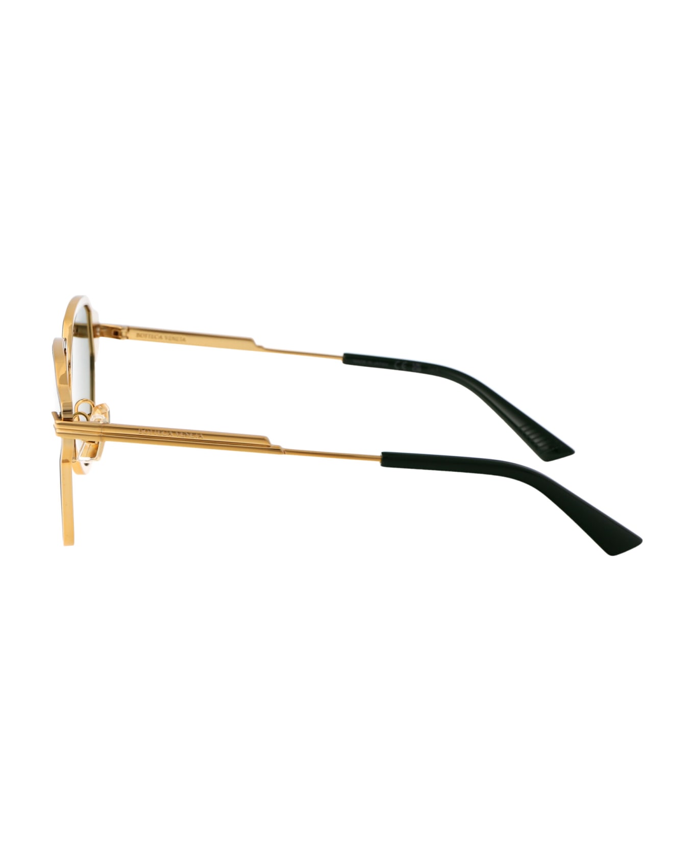 Bottega Veneta Eyewear Bv1271s Sunglasses - 003 GOLD GOLD GREEN