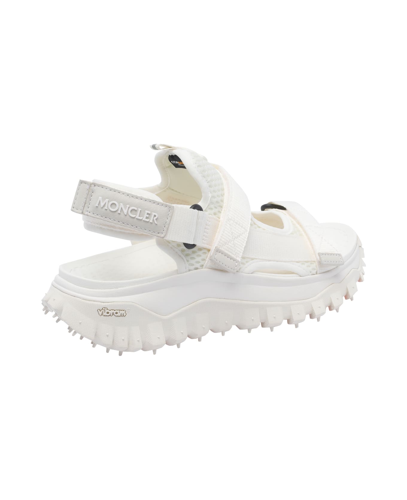 Moncler Trailgrip Vela Sandals - White