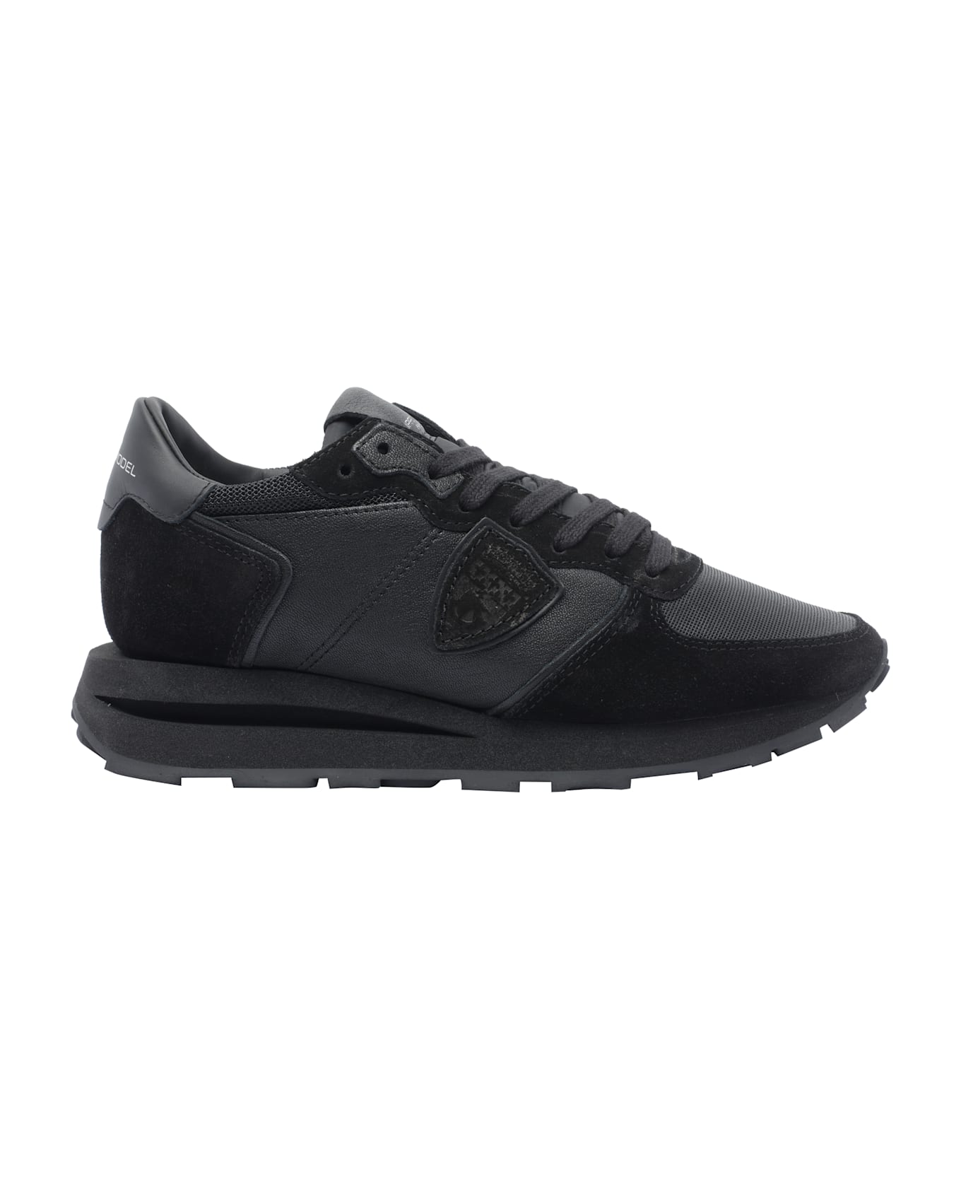 Philippe Model Tropez Haute Sneakers - Black