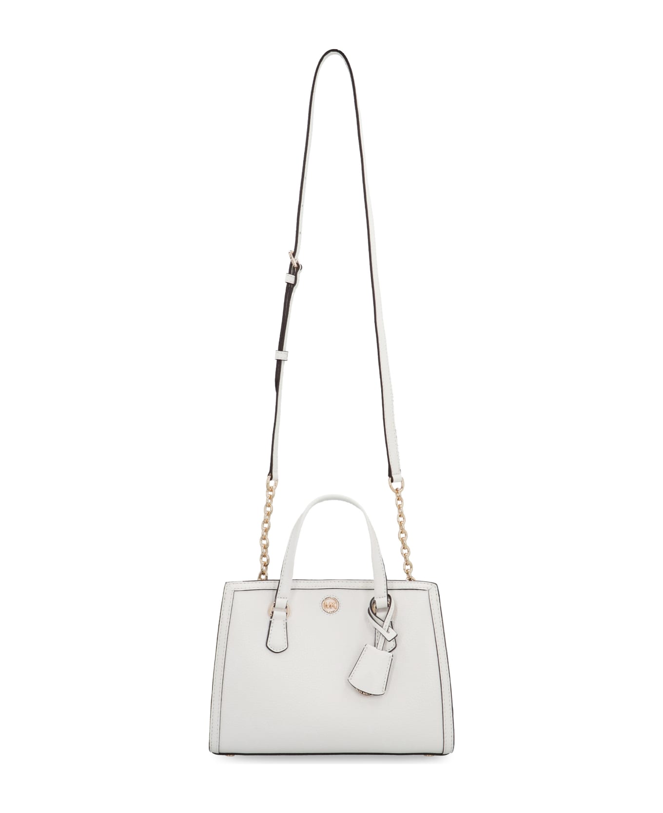 MICHAEL Michael Kors Chantal Leather Handbag - White トートバッグ