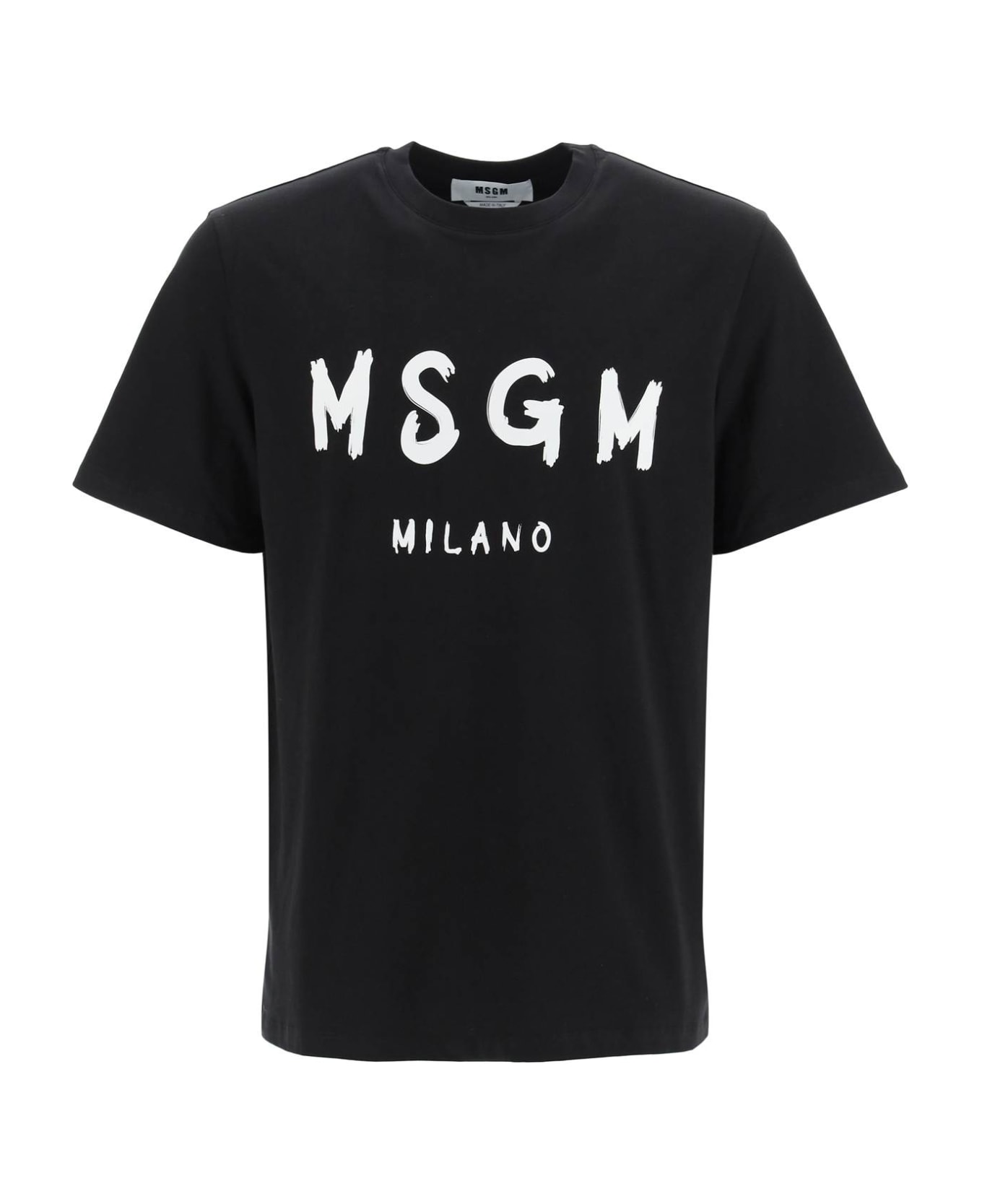 MSGM Logo T-shirt - Nero