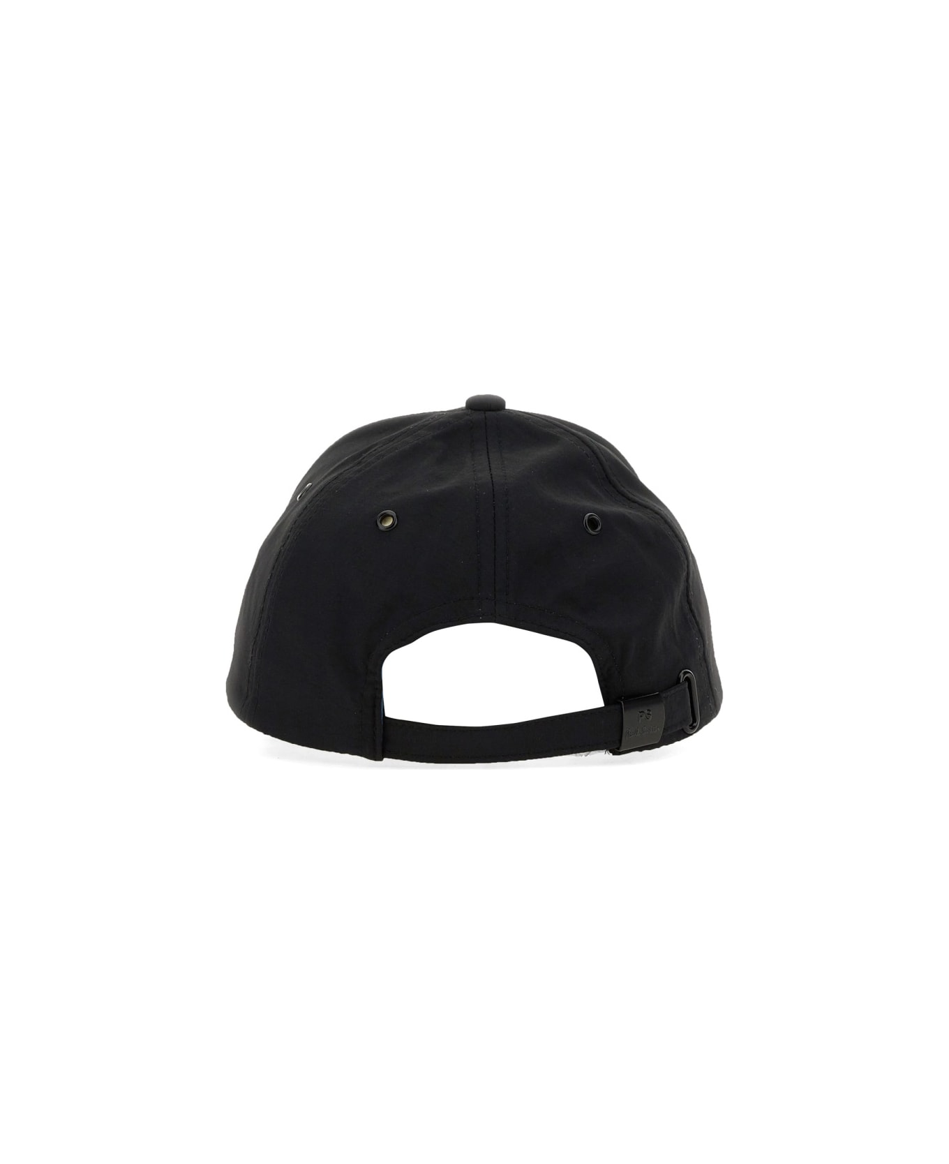 PS by Paul Smith Baseball Hat With Logo - BLACK