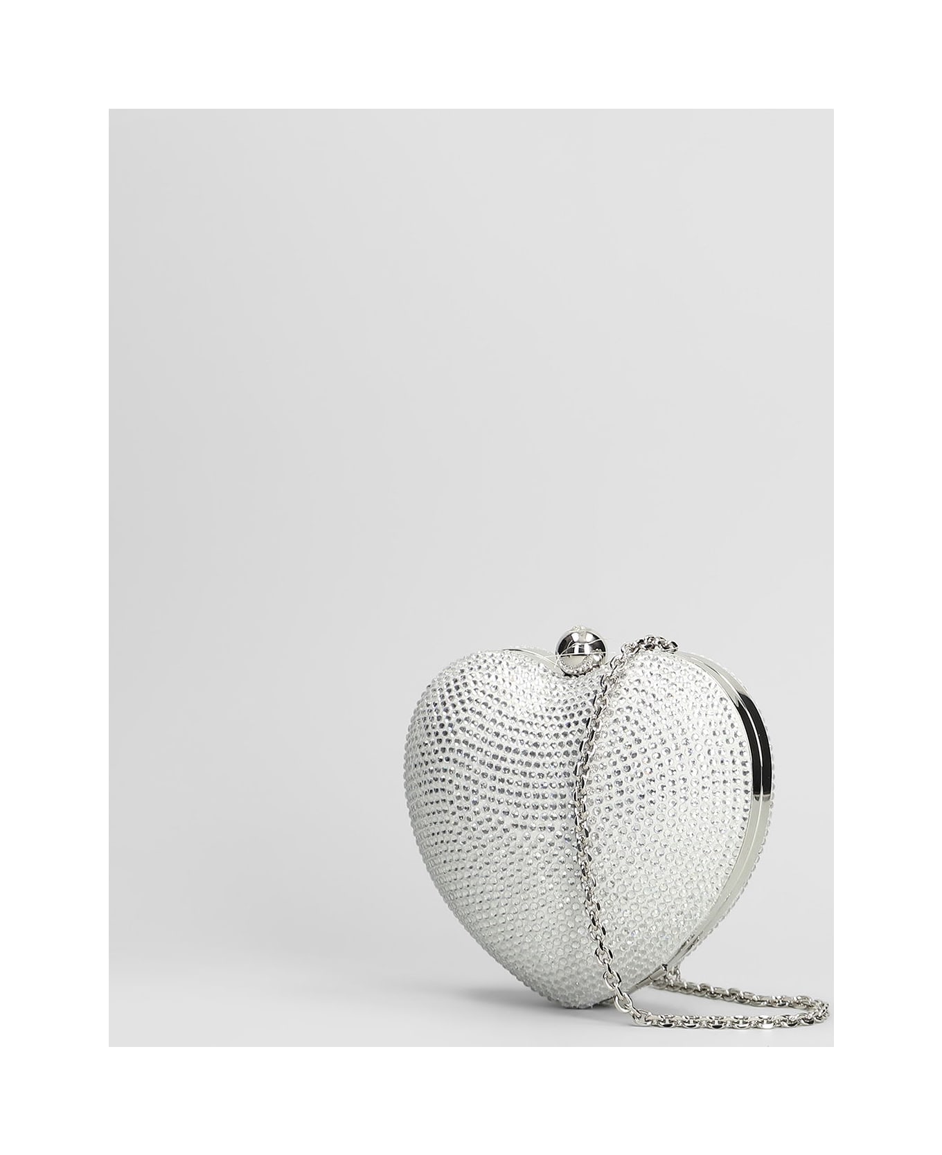 Mach 
Mach Clutch In White Leather - white