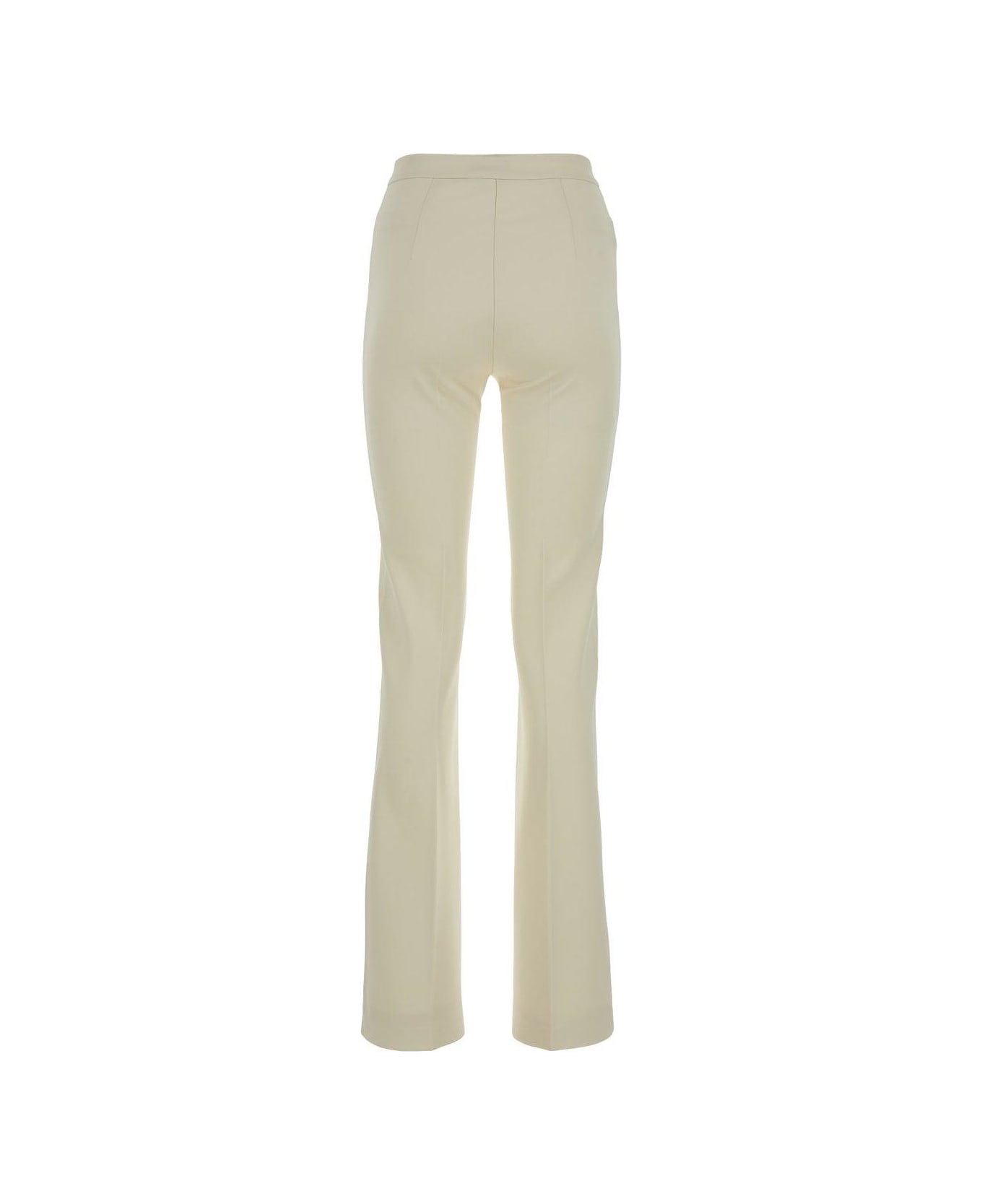 Pinko High-waist Tailored Trousers - Bianco