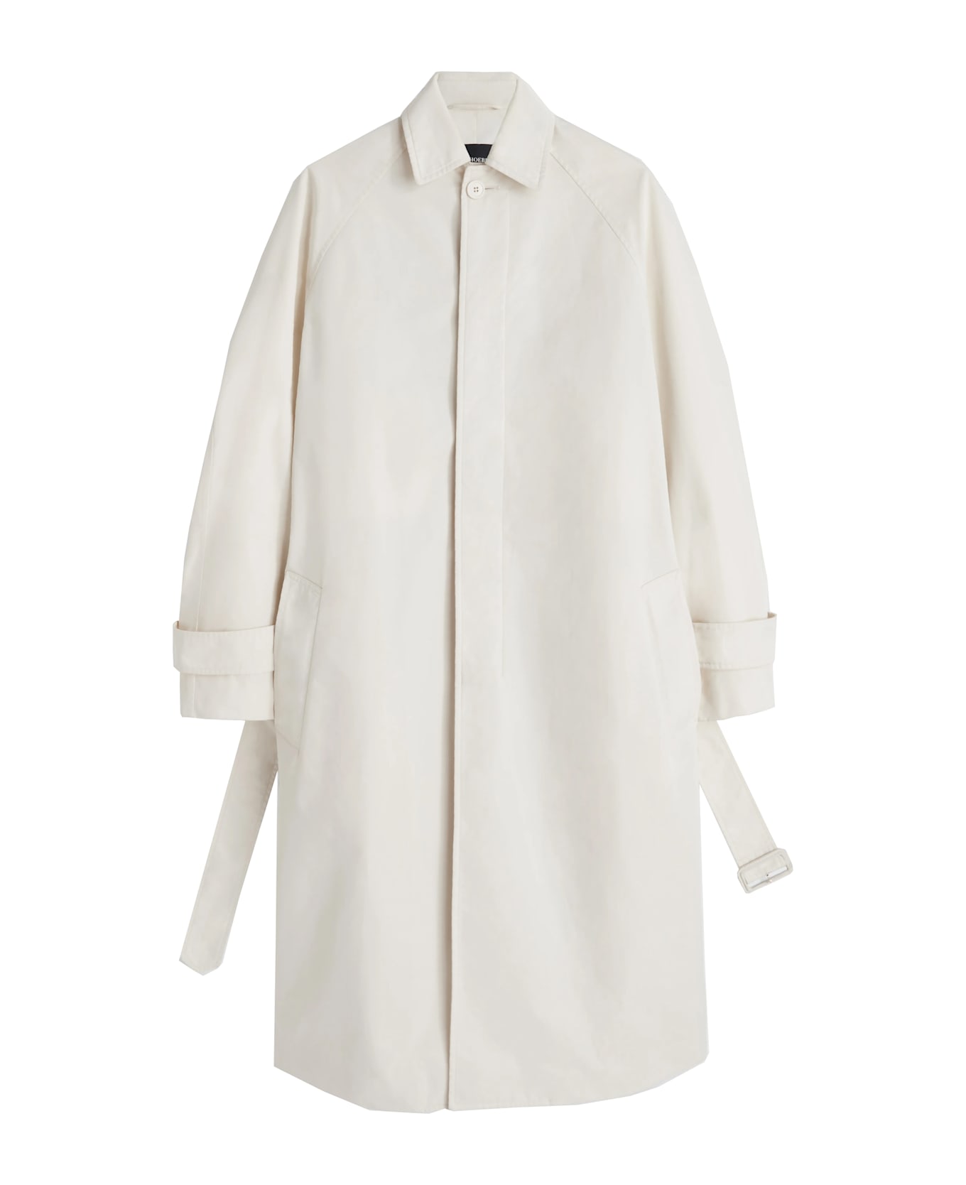 Phoebe Philo Oversized Car Coat - White