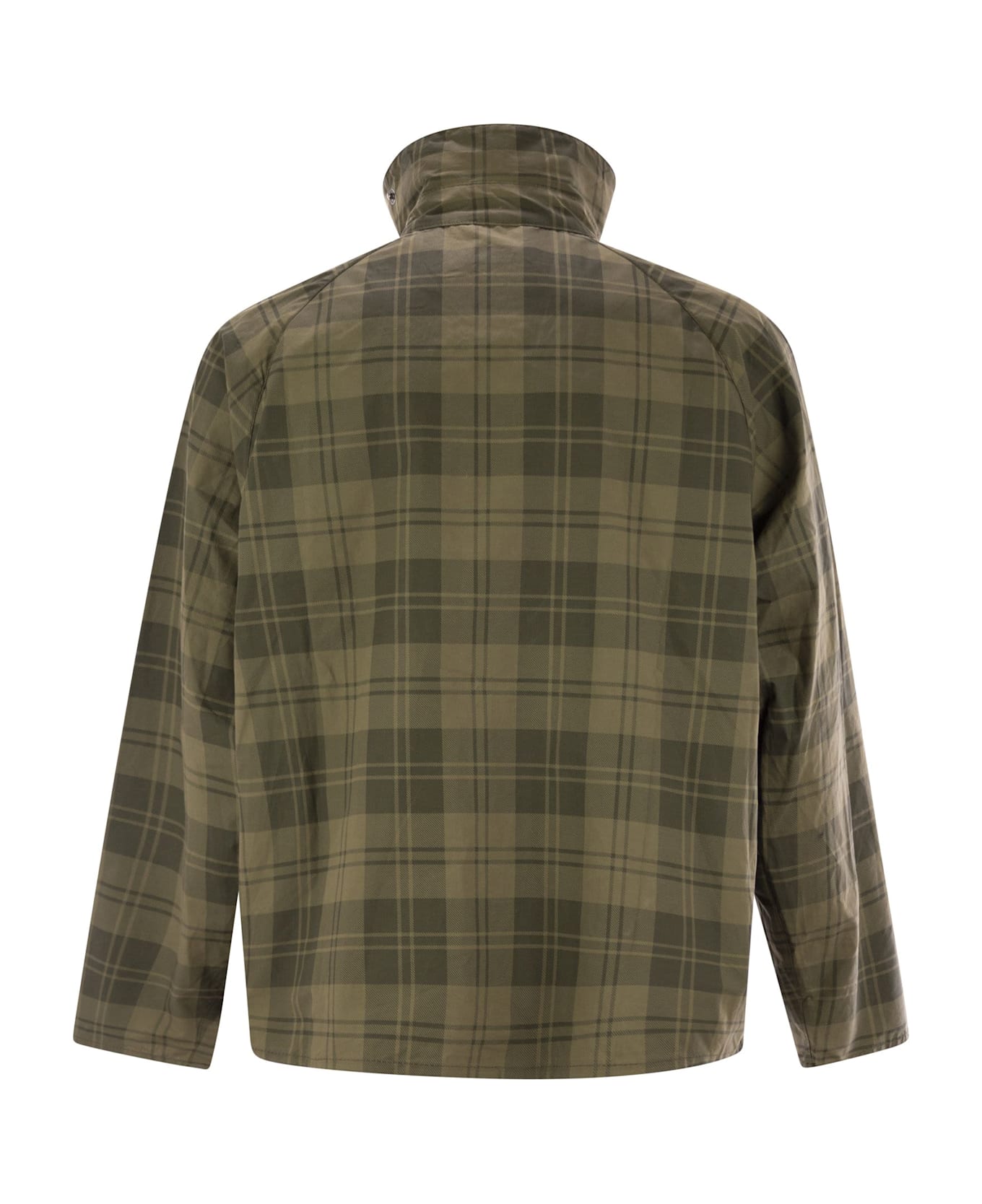 Barbour Transport - Checked Jacket - Olive