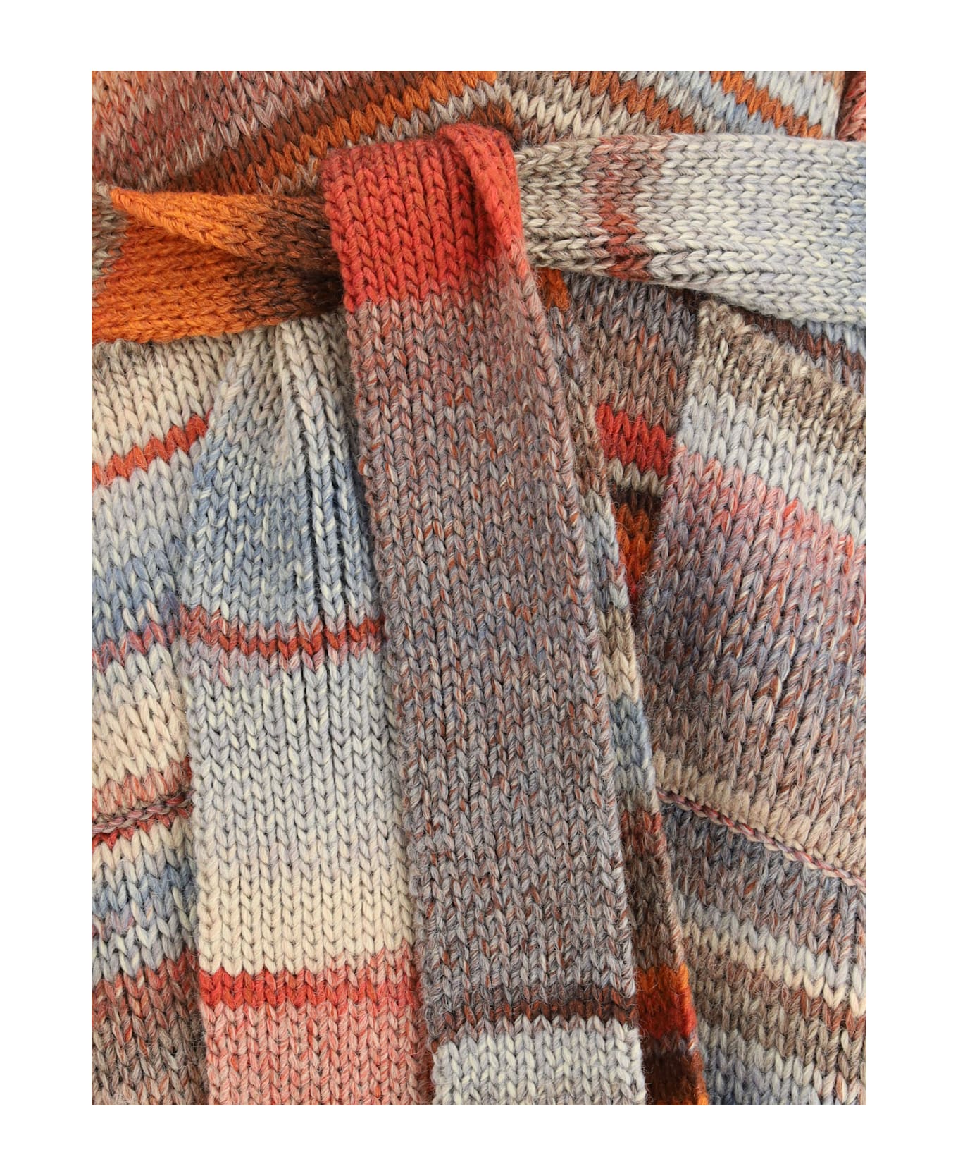 Ella Long Belted Sweater
