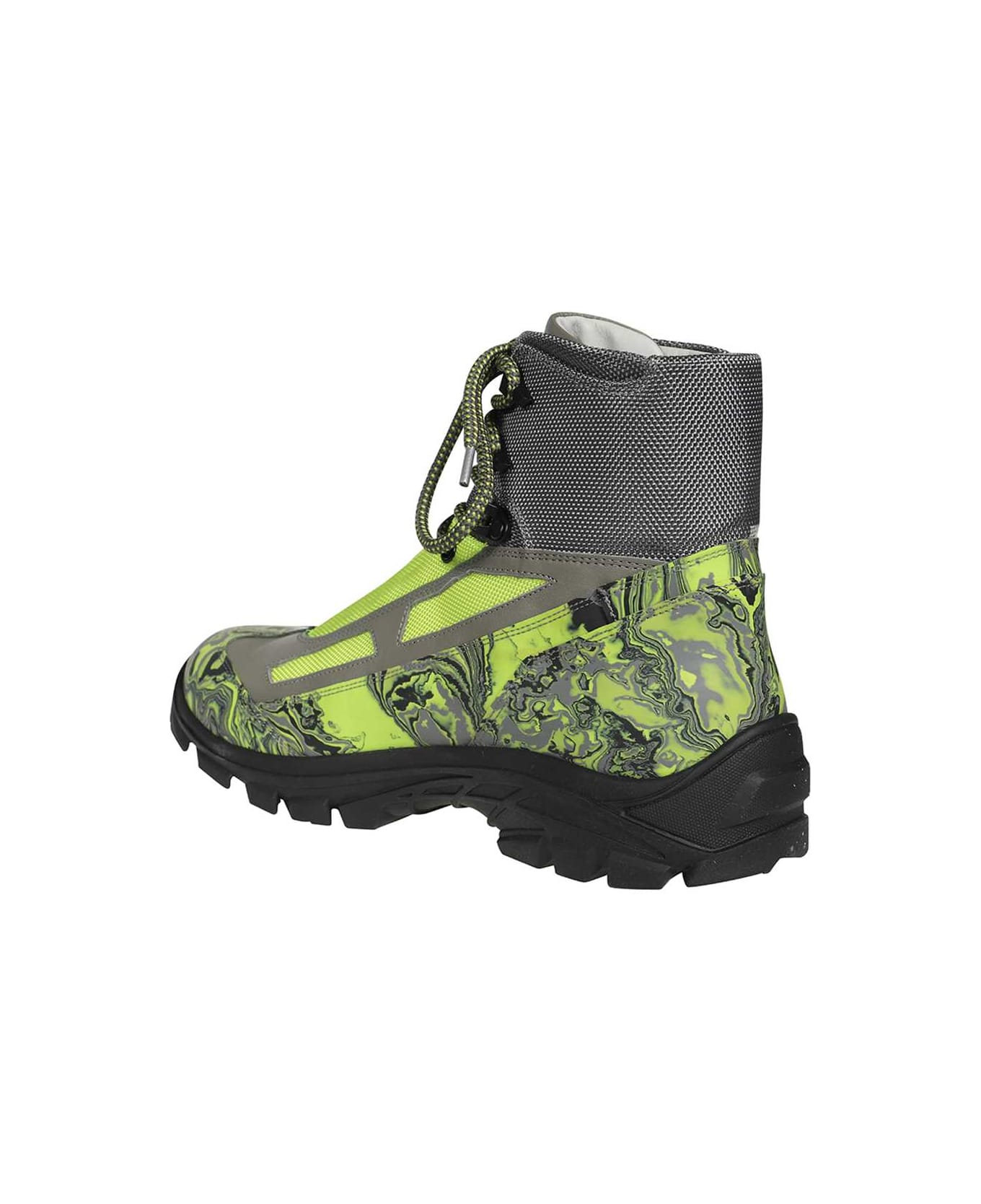 A-COLD-WALL Lace-up Ankle Boots - green