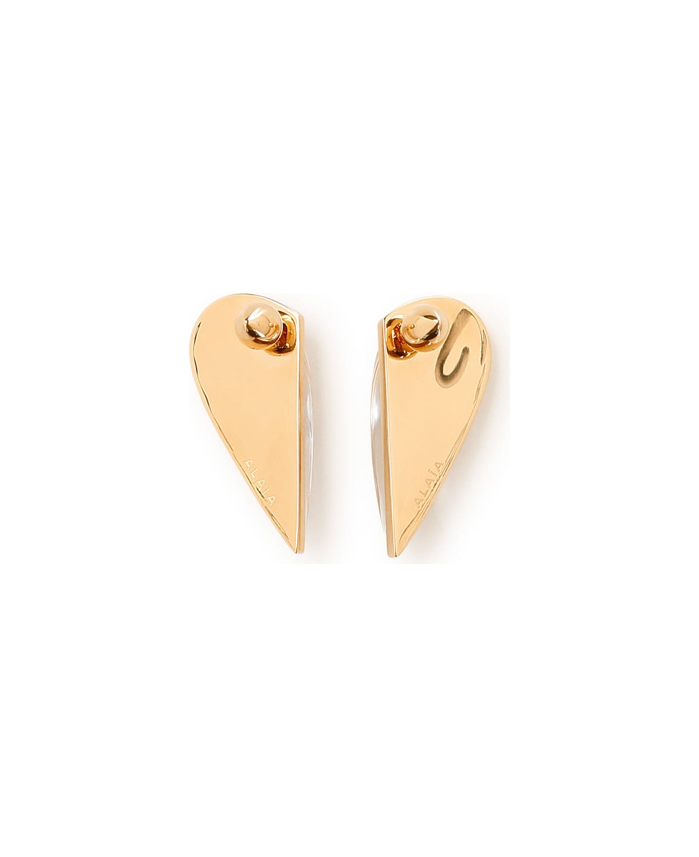 Alaia Bombe Demi-c Ur Earrings - Transparent