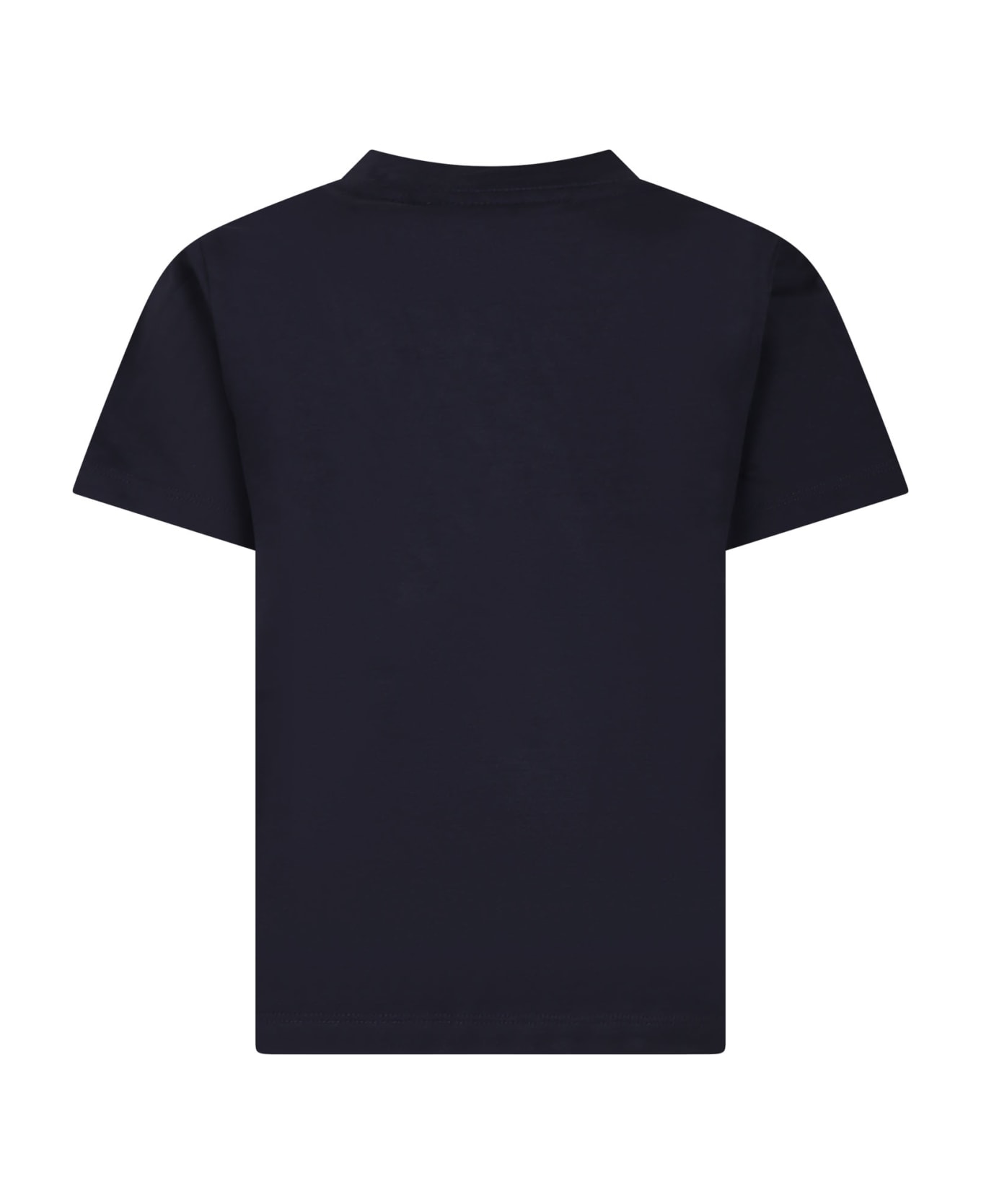 Molo Black T-shirt For Boy With Surfboard Print - Black