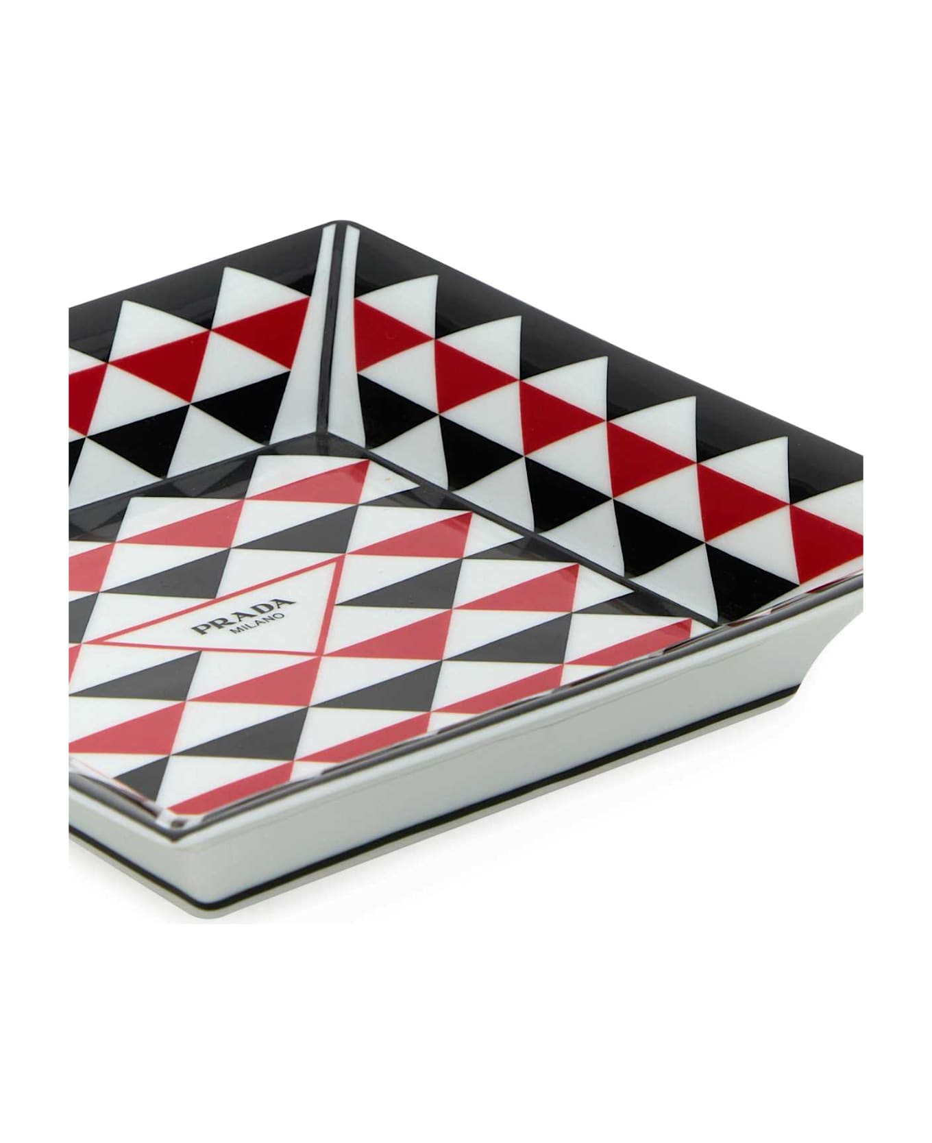 Prada Embellished Porcelain Pocket Emptier - BALCKREDWHITE