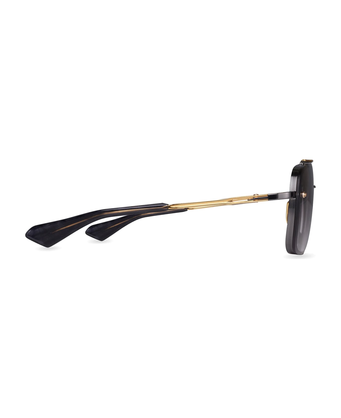 Dita Mach-six - Black Rhodium/ Yellow Gold Sunglasses - Black/gold