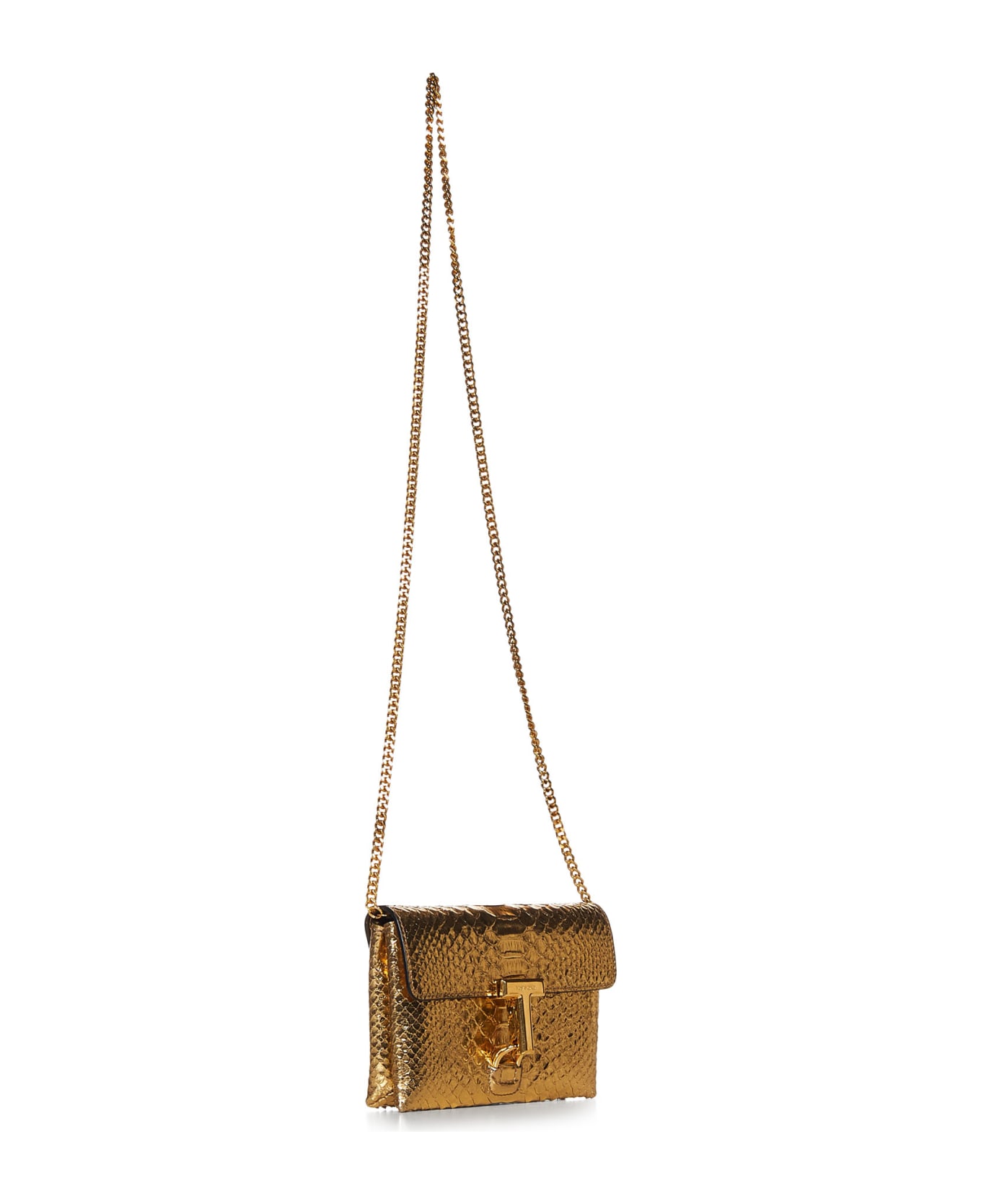 Tom Ford Monarch Mini Shoulder Bag - Golden