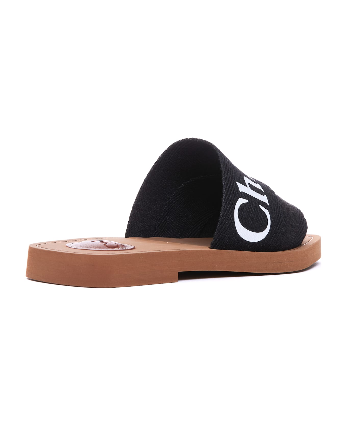 Chloé Woody Sandals - Black