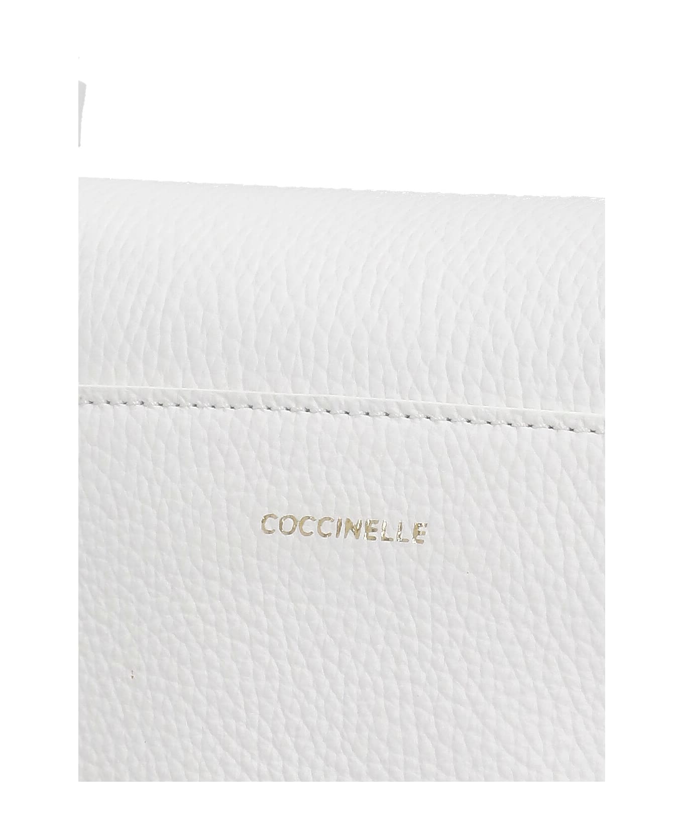 Coccinelle Binxie Small Hand Bag - White