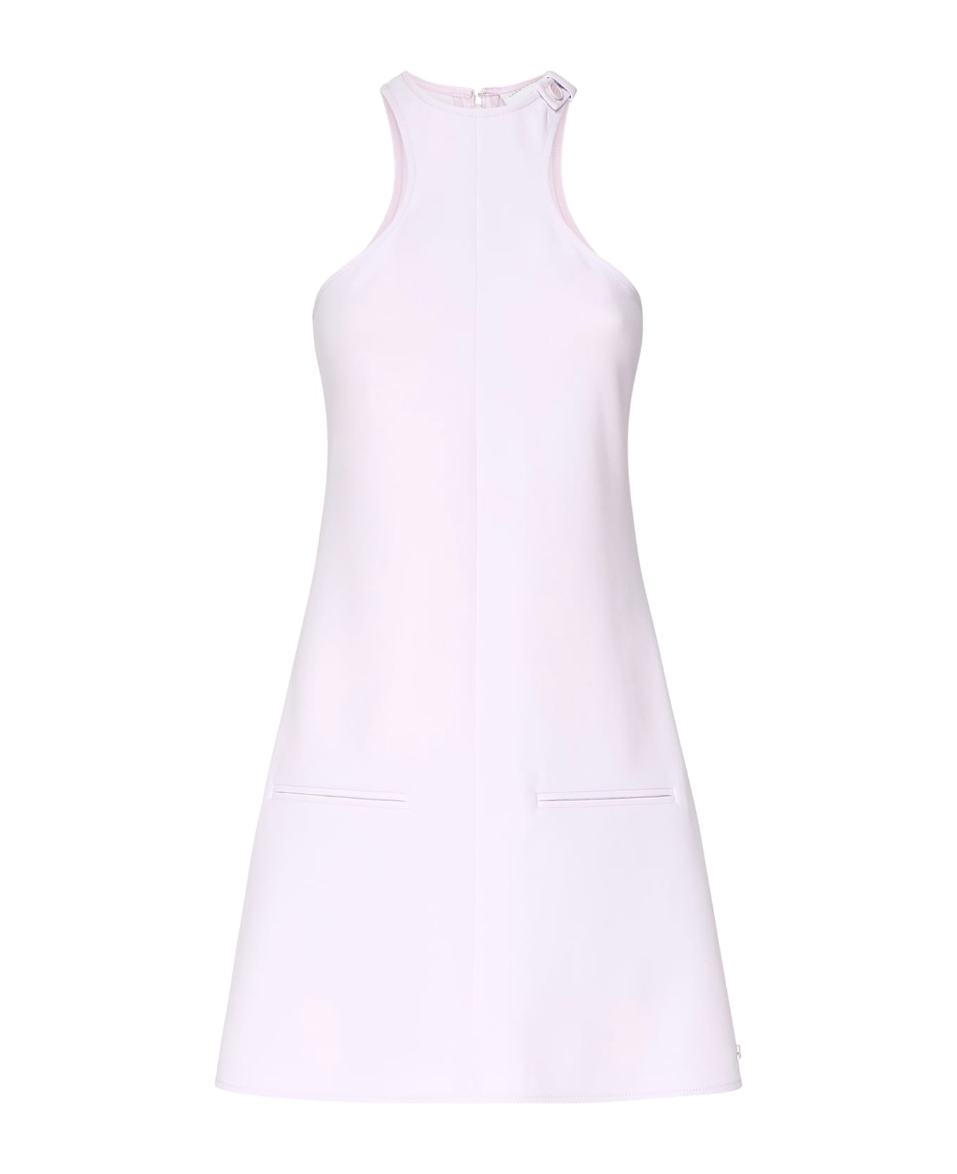 Courrèges A-line Scuba Dress - SALT PINK