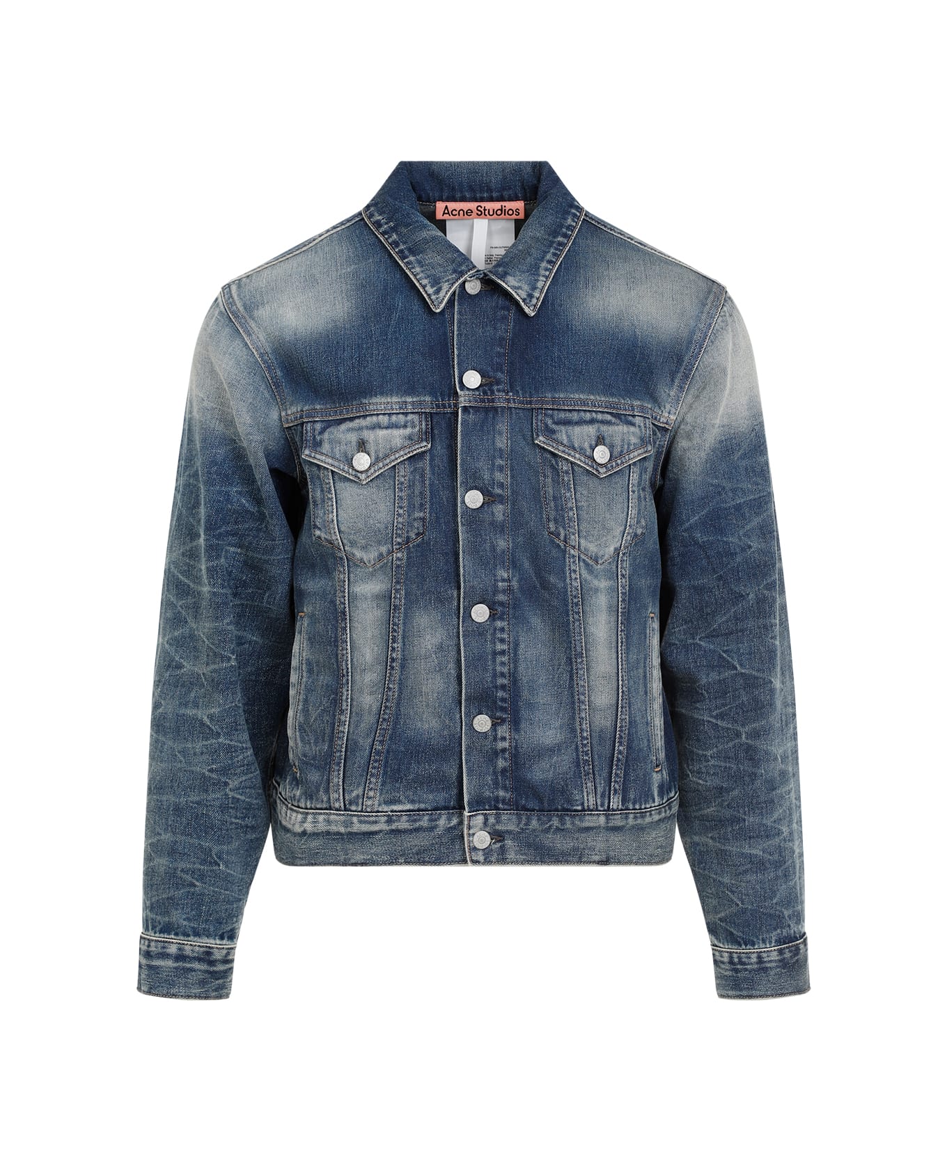 Acne Studios Cotton Jacket - Mid Blue