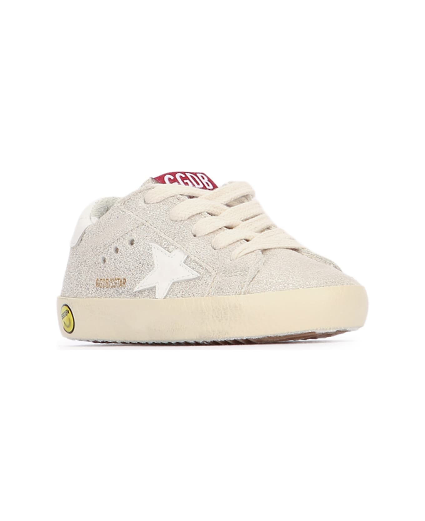 Golden Goose Super Star Laminated Sued - BEIGE
