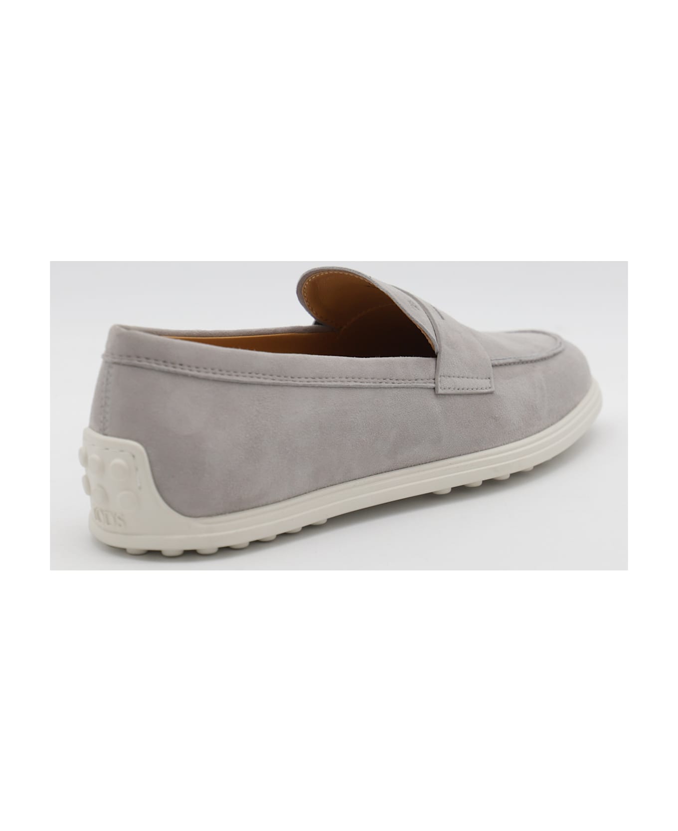 Tod's Grey Loafers