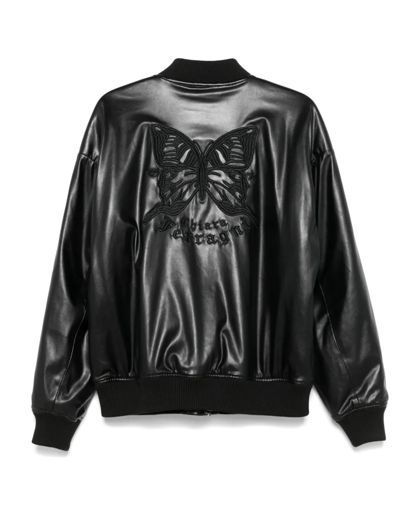 Chiara Ferragni Leather Jacket - Black