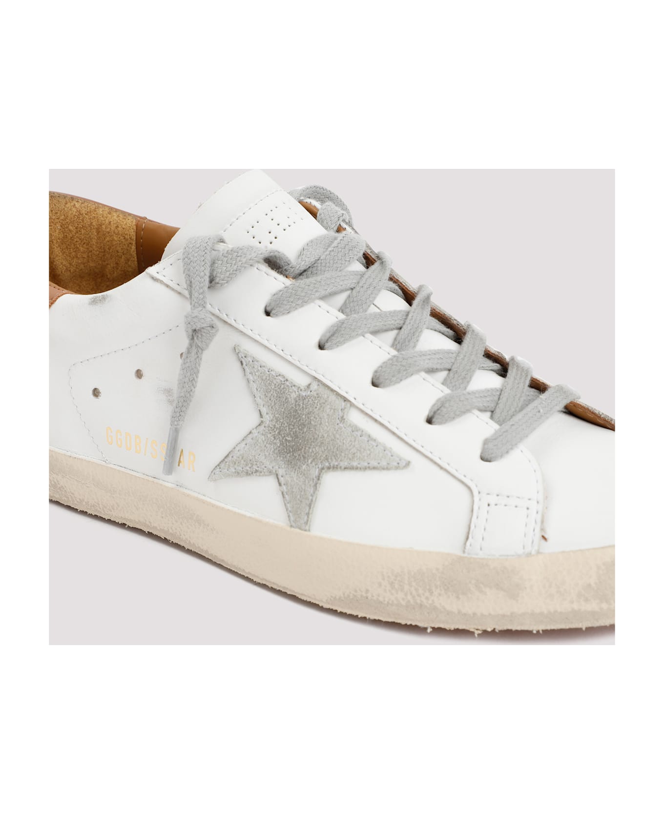 Golden Goose Super Star Sneakers - White Ice Light Brown