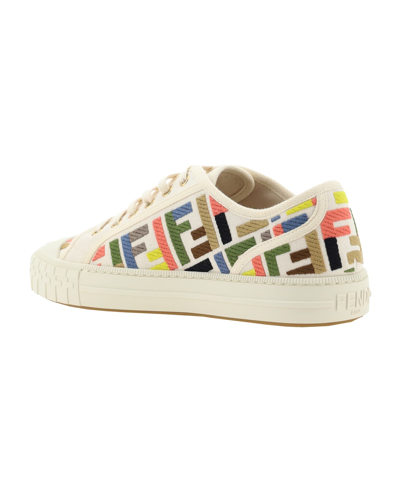 Fendi Domino Sneakers - Grezzo Multicolor