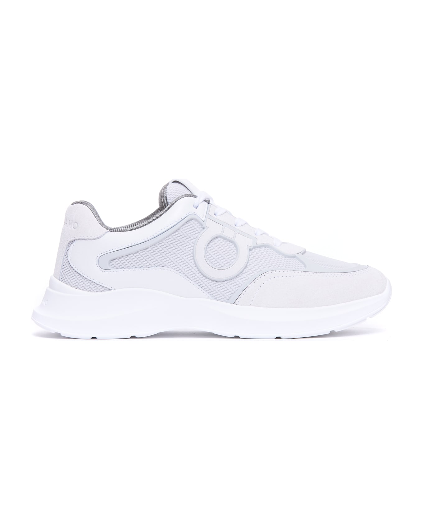 Ferragamo Gancini Sneakers - White