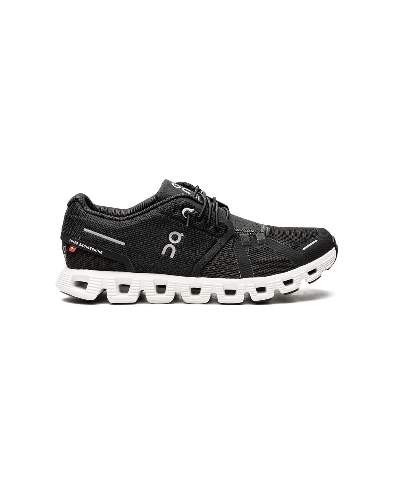 ON Cloud 5 Sneakers - Black White