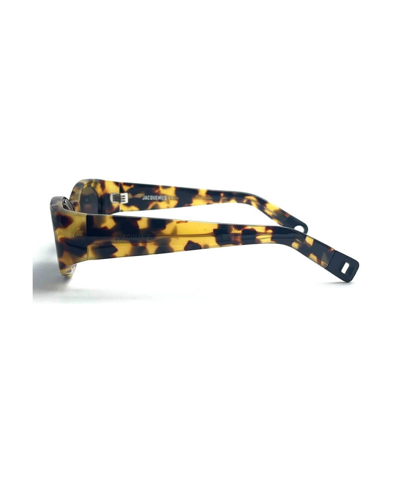 Jacquemus Ovalo - T-shell / Matt Black Sunglasses - Black