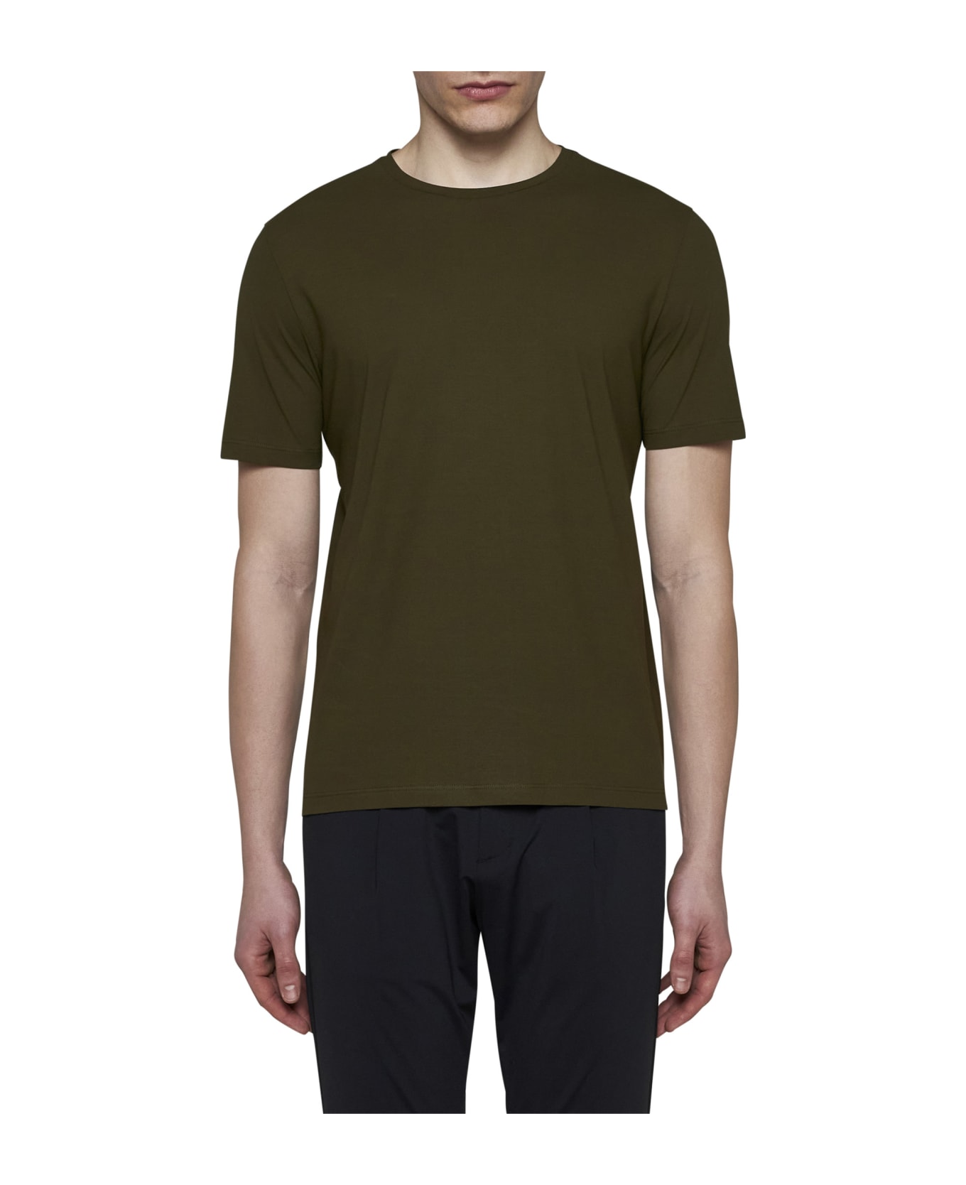 Herno T-shirt - Verde militare