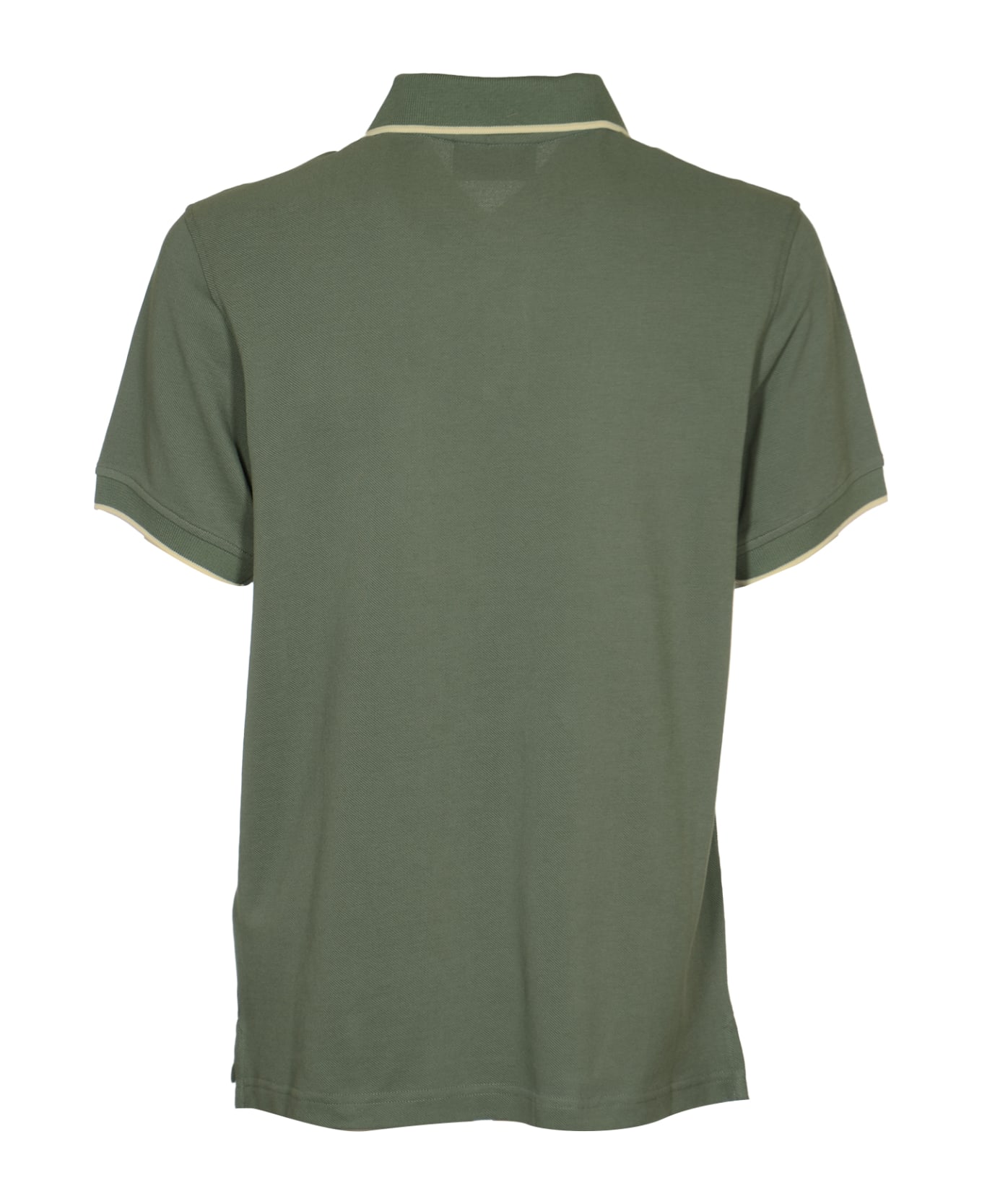 Belstaff Tipped Polo Shirt - Mineral Green シャツ