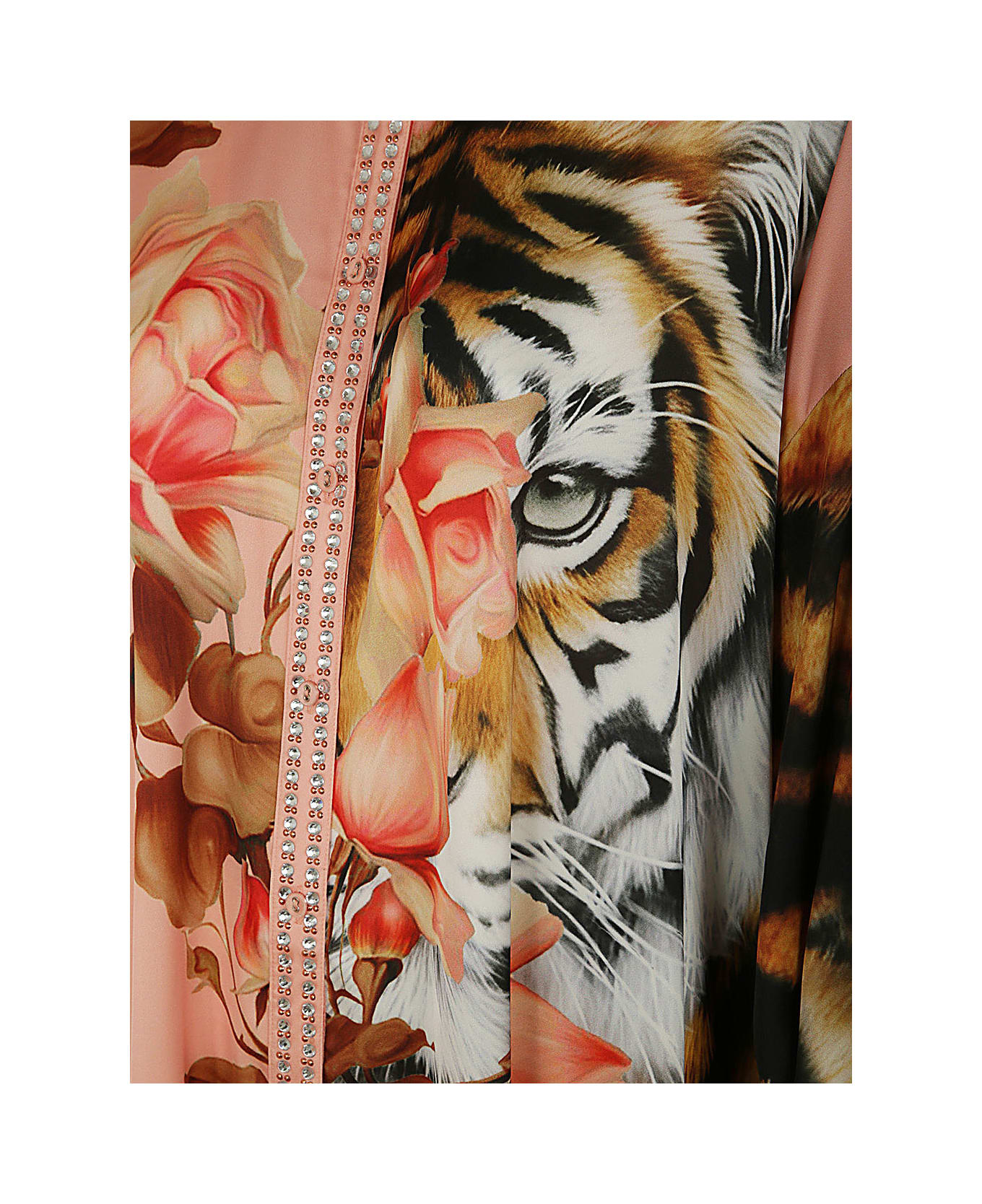 Blugirl Oversized Shirt - Romantic Tiger