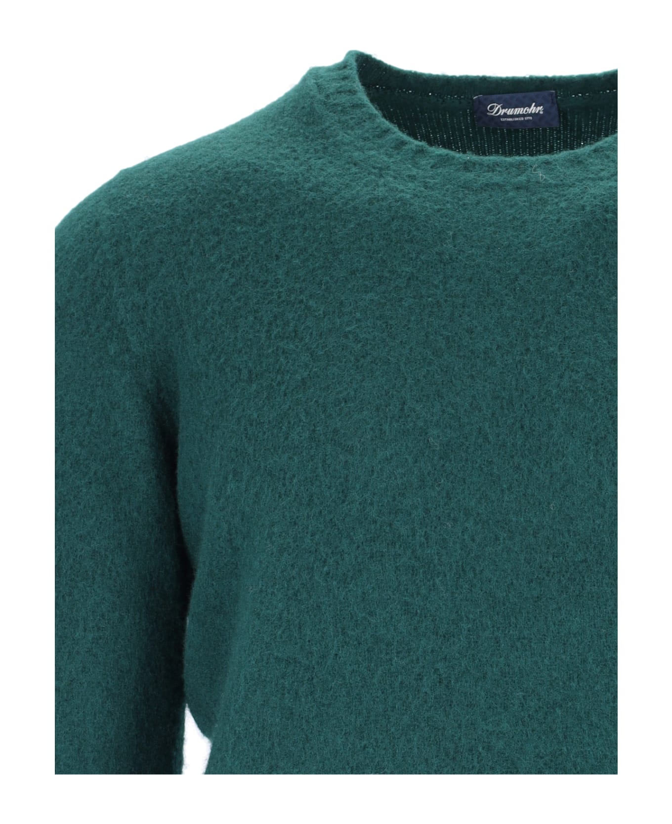 Drumohr Classic Sweater - Green