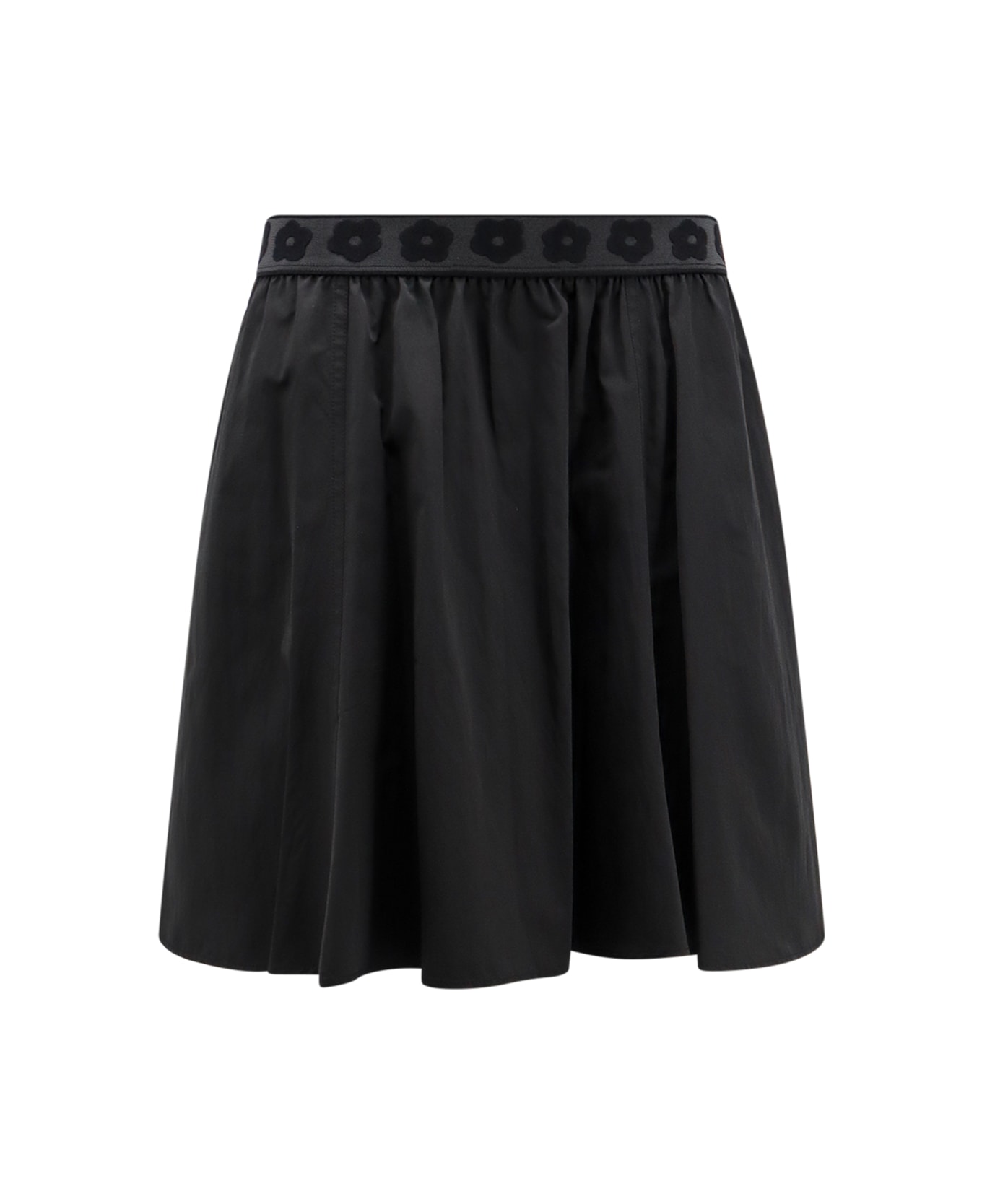 Kenzo Flower Waist Skirt - Black スカート