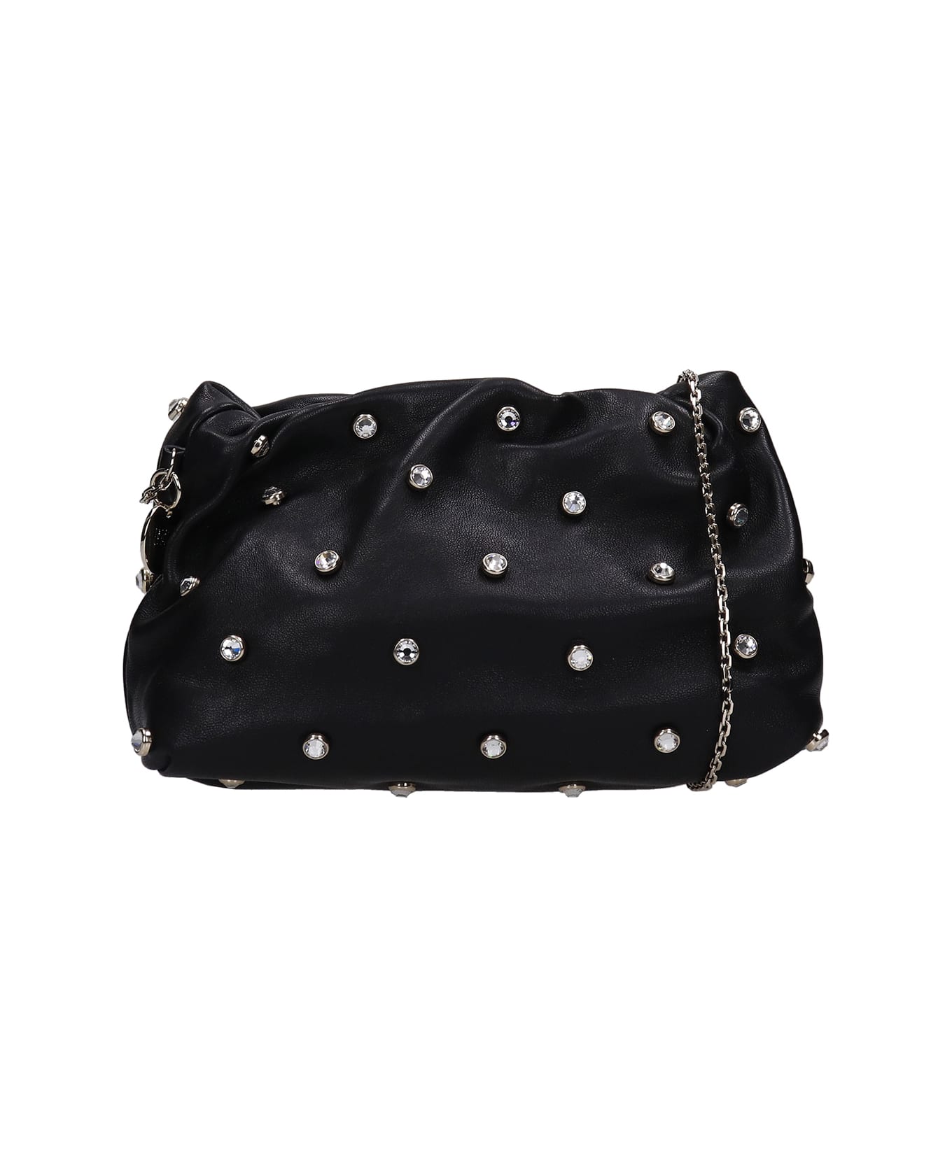 RED Valentino Shoulder Bag In Black Leather - black