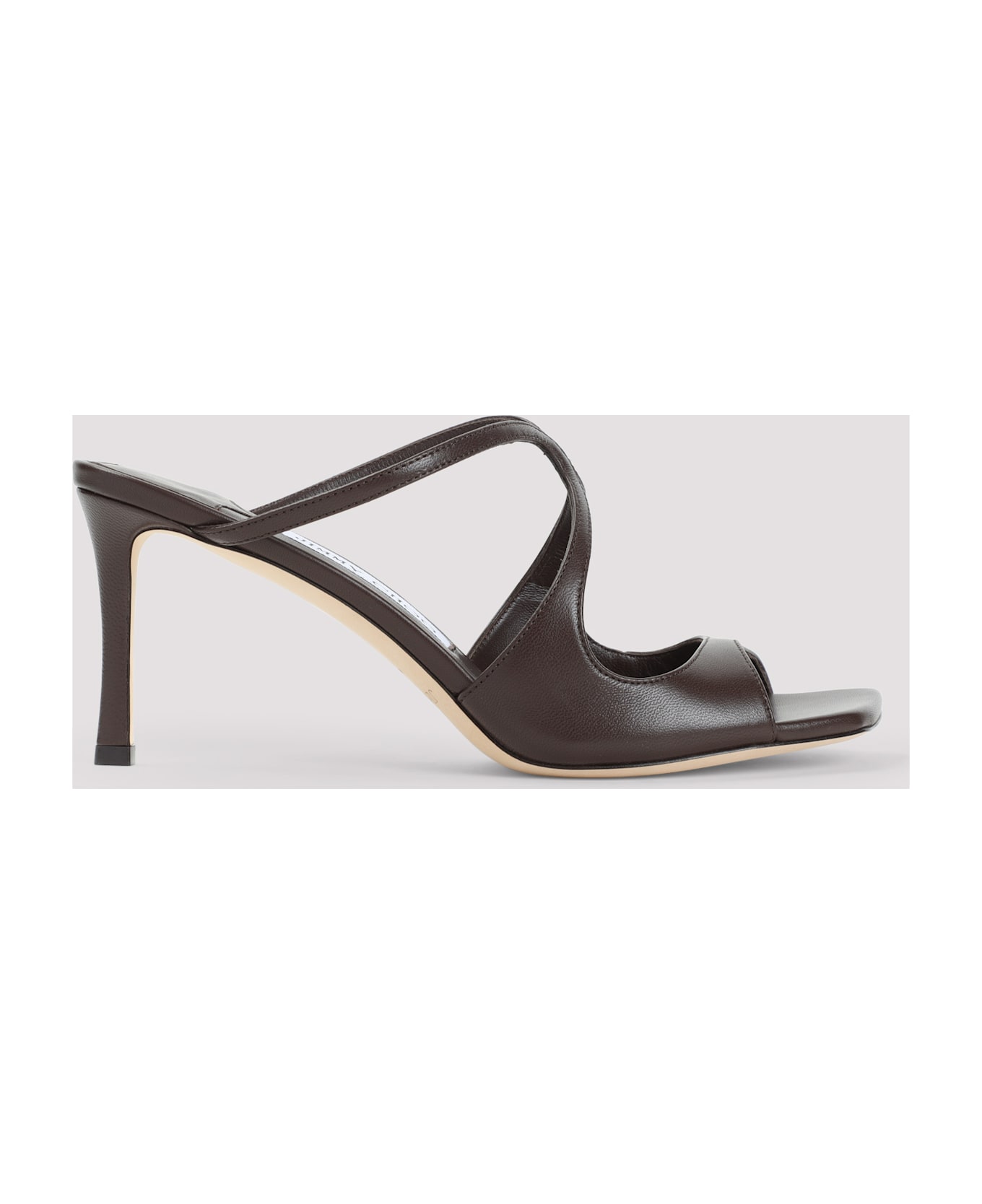 Jimmy Choo Anise 75 Sandals - Chocolate
